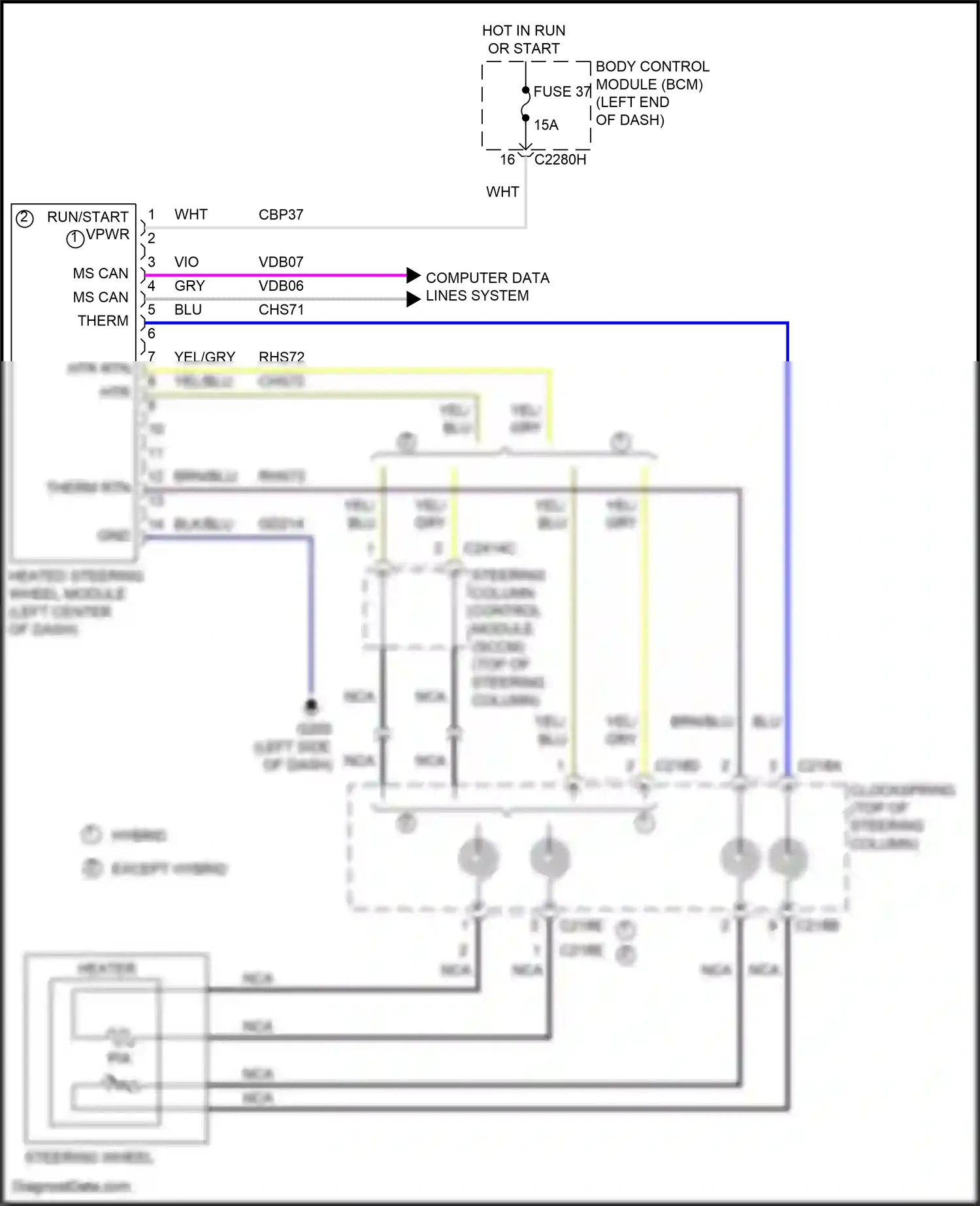Ford Mondeo V facelift (2019-2023) computer data lines system wiring diagram  (116 of 145)