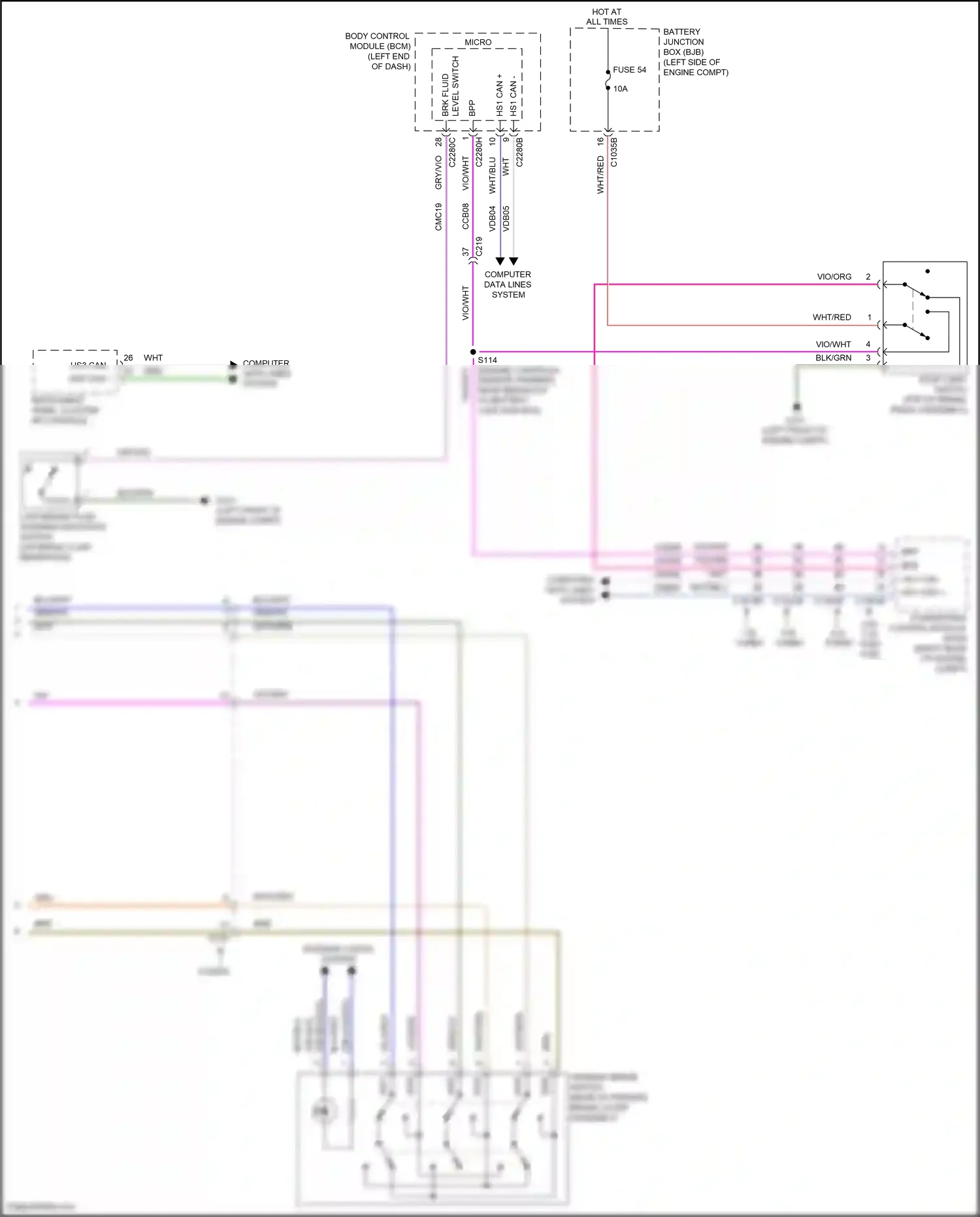 Ford Mondeo V facelift (2019-2023) computer data lines system wiring diagram  (1 of 145)