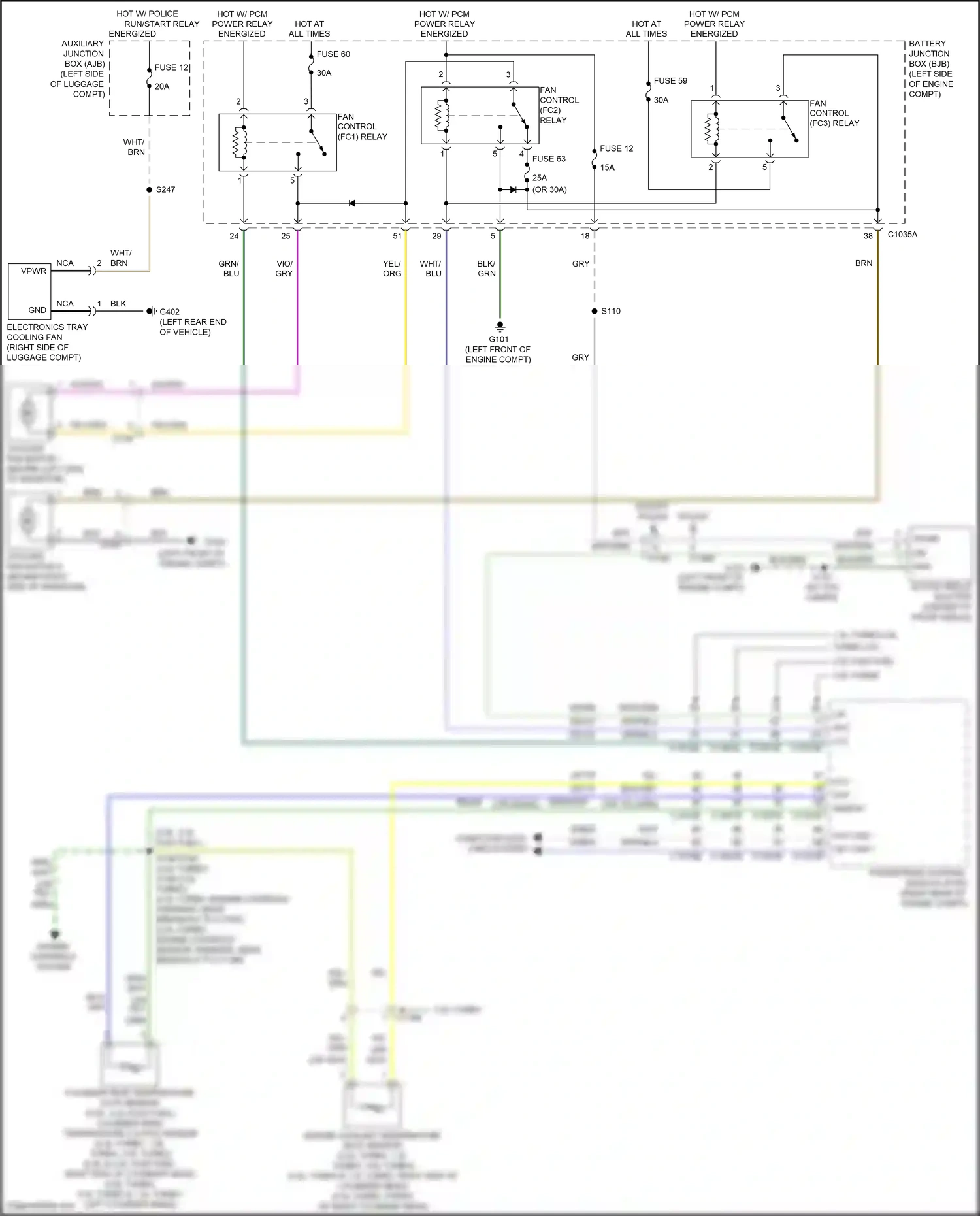 Ford Mondeo V facelift (2019-2023) computer data lines system wiring diagram  (95 of 145)