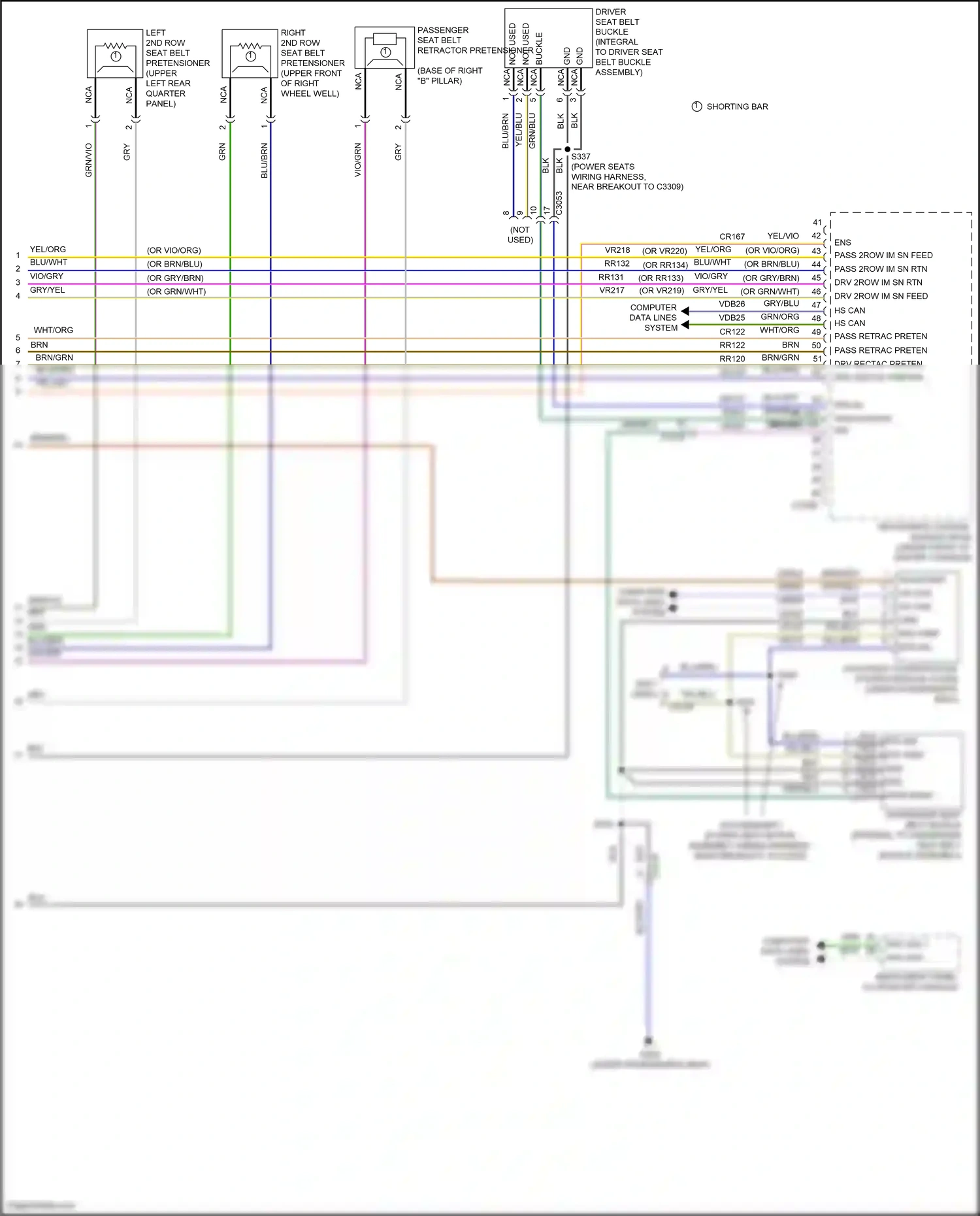 Ford Mondeo V facelift (2019-2023) computer data lines system wiring diagram  (58 of 145)