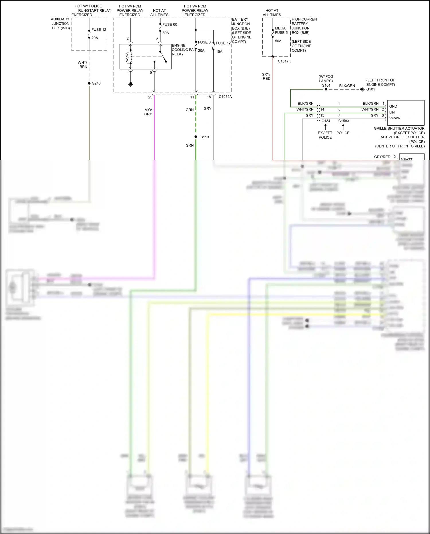 Ford Mondeo V facelift (2019-2023) computer data lines system wiring diagram  (96 of 145)