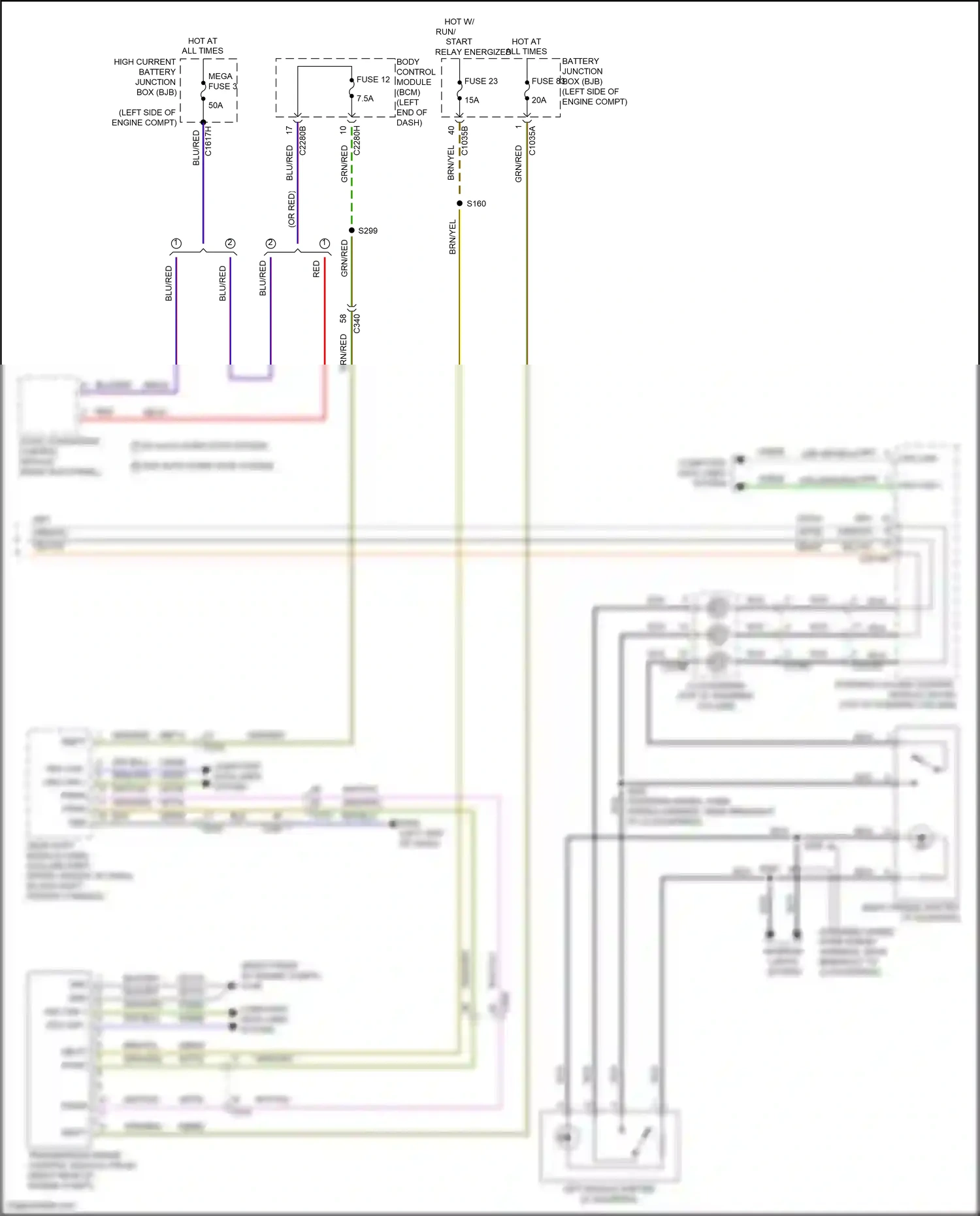 Ford Mondeo V facelift (2019-2023) computer data lines system wiring diagram  (128 of 145)