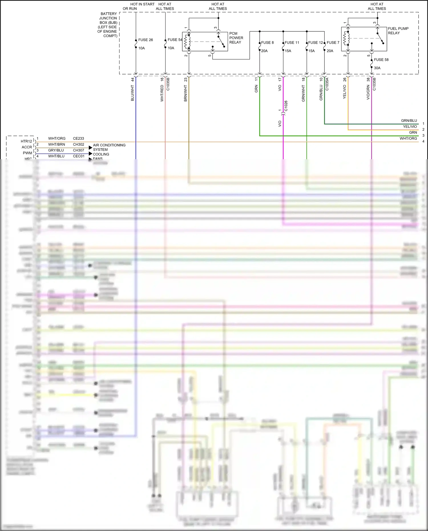 Ford Mondeo V facelift (2019-2023) computer data lines system wiring diagram  (137 of 145)
