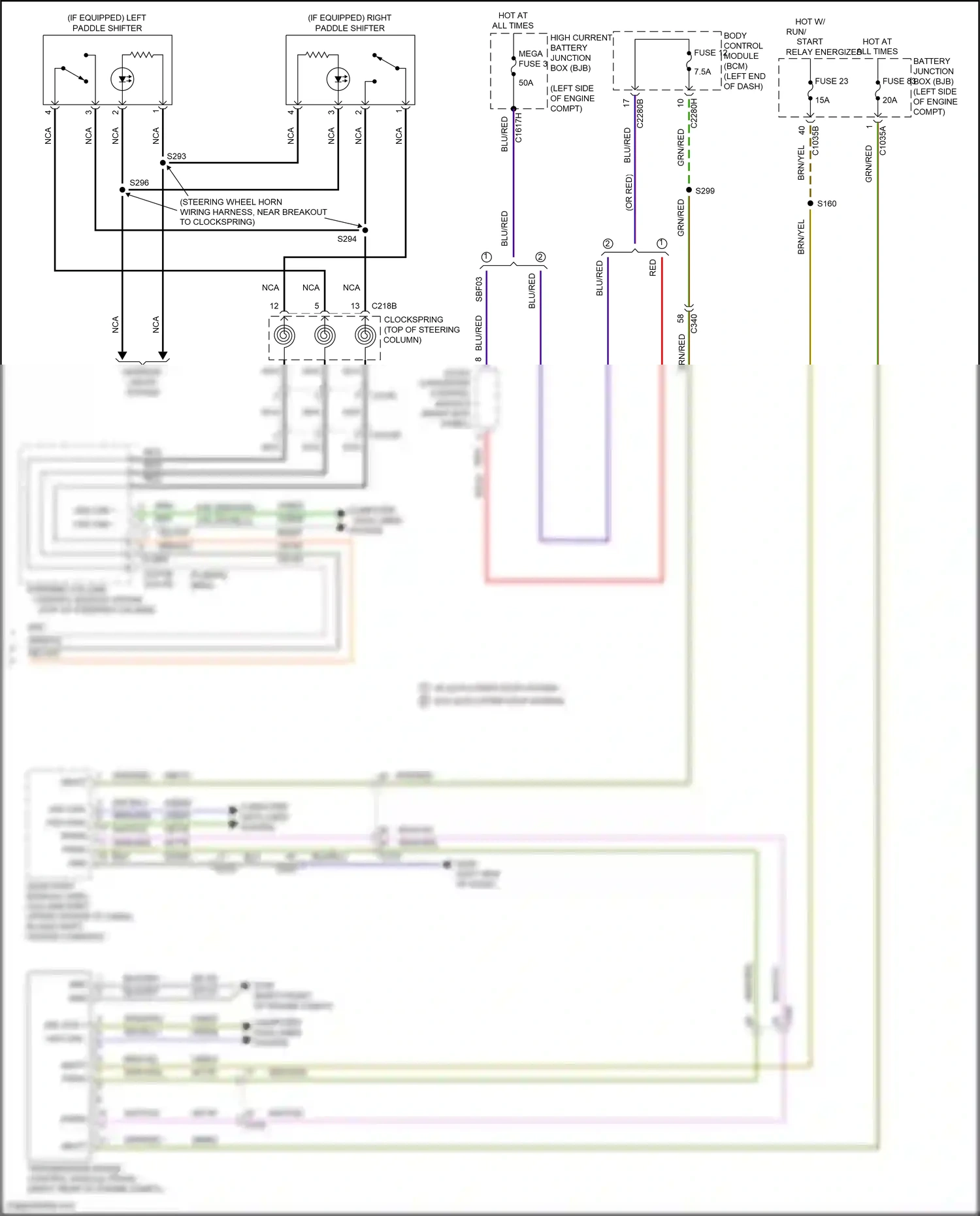 Ford Mondeo V facelift (2019-2023) dc/dc converter control module wiring diagram  (2 of 4)