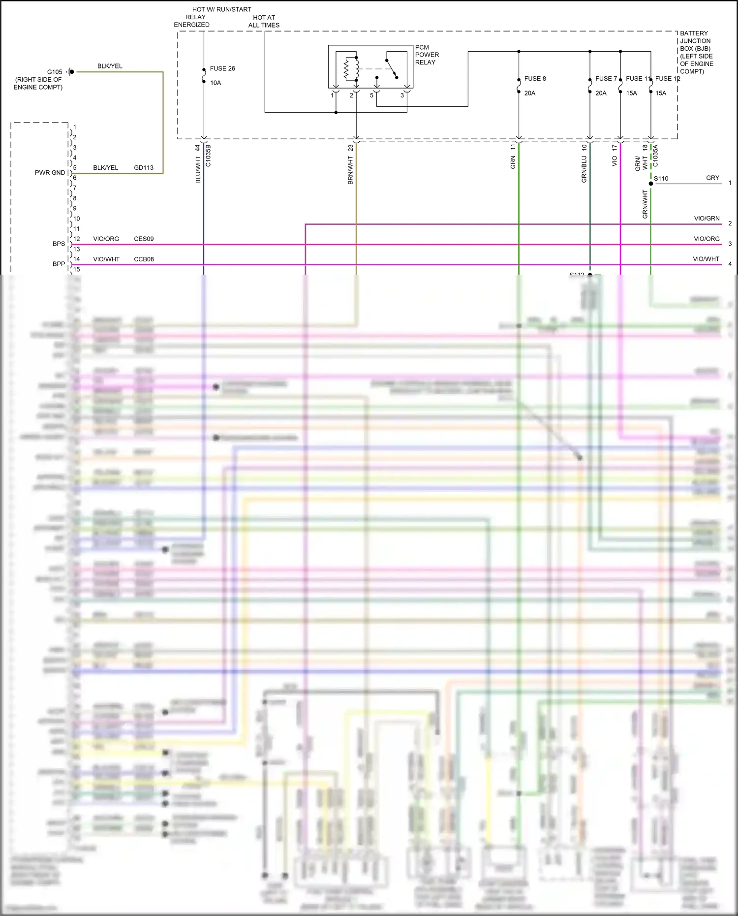 Ford Mondeo V facelift (2019-2023) isp-r wiring diagram  (7 of 8)