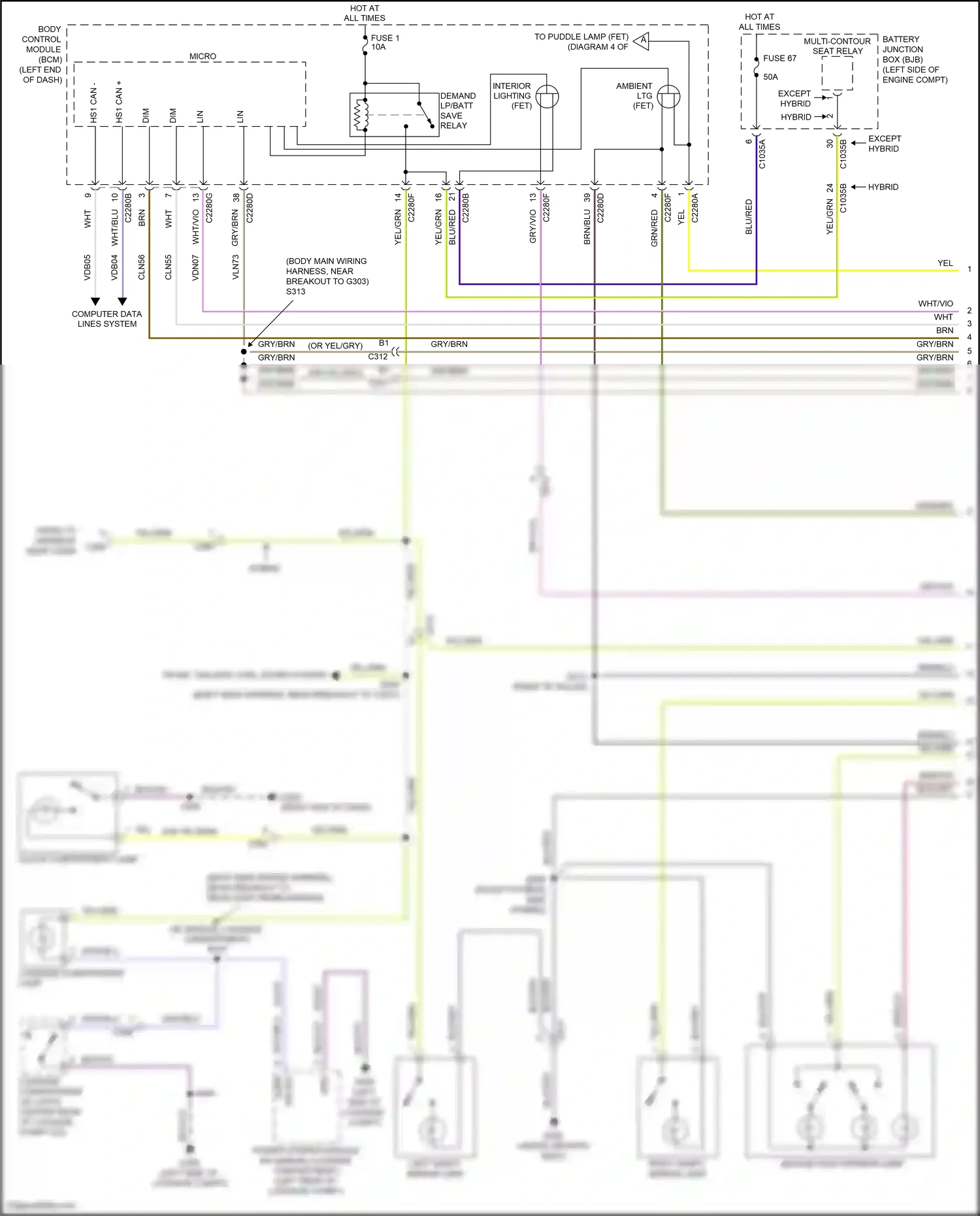 Ford Mondeo V facelift (2019-2023) micro - wiring diagram  (44 of 76)
