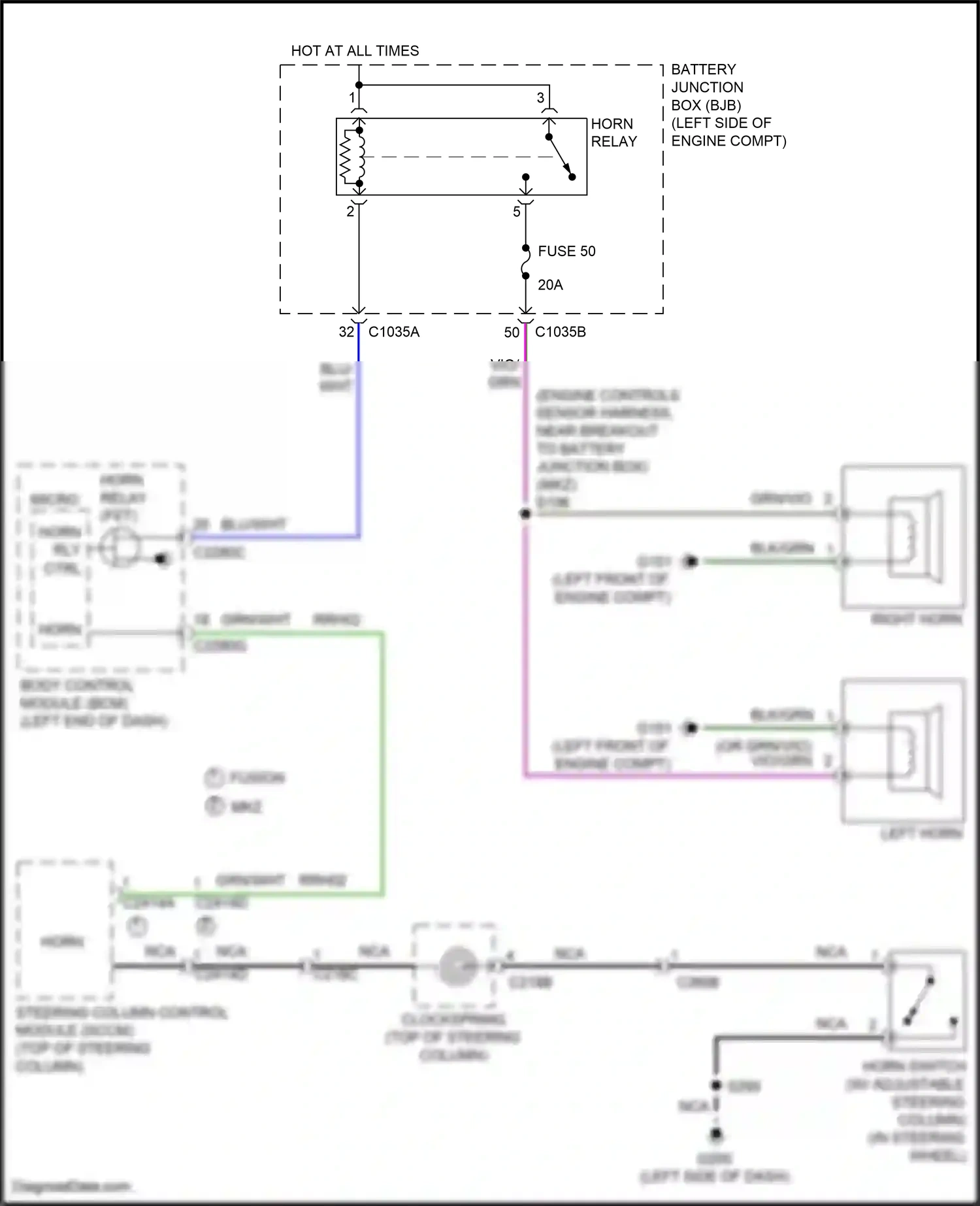 Ford Mondeo V facelift (2019-2023) micro - wiring diagram  (47 of 76)
