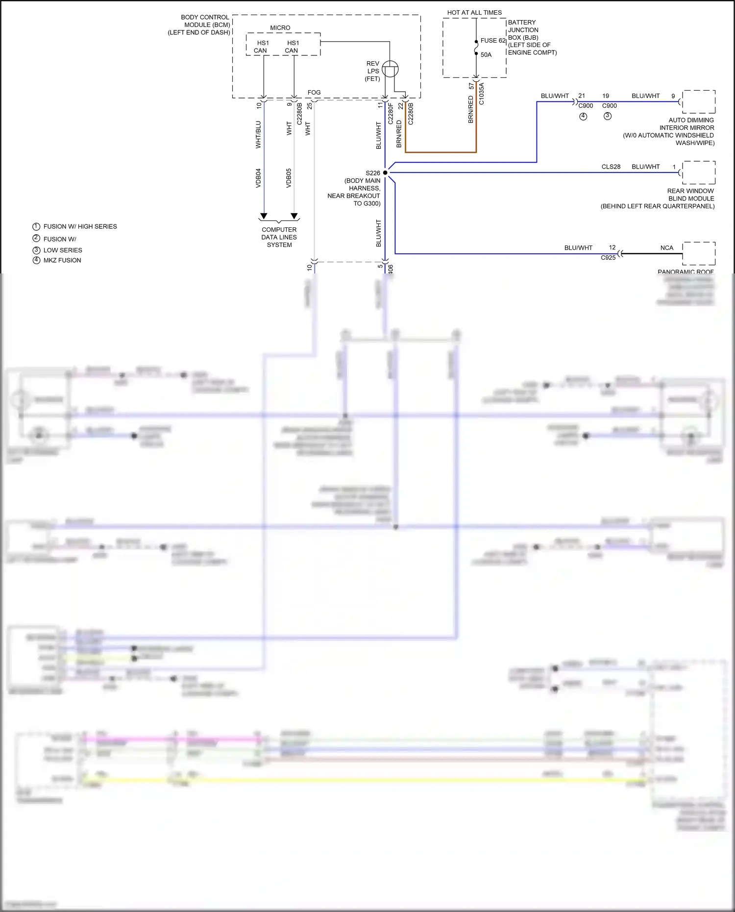 Ford Mondeo V facelift (2019-2023) micro - wiring diagram  (32 of 76)