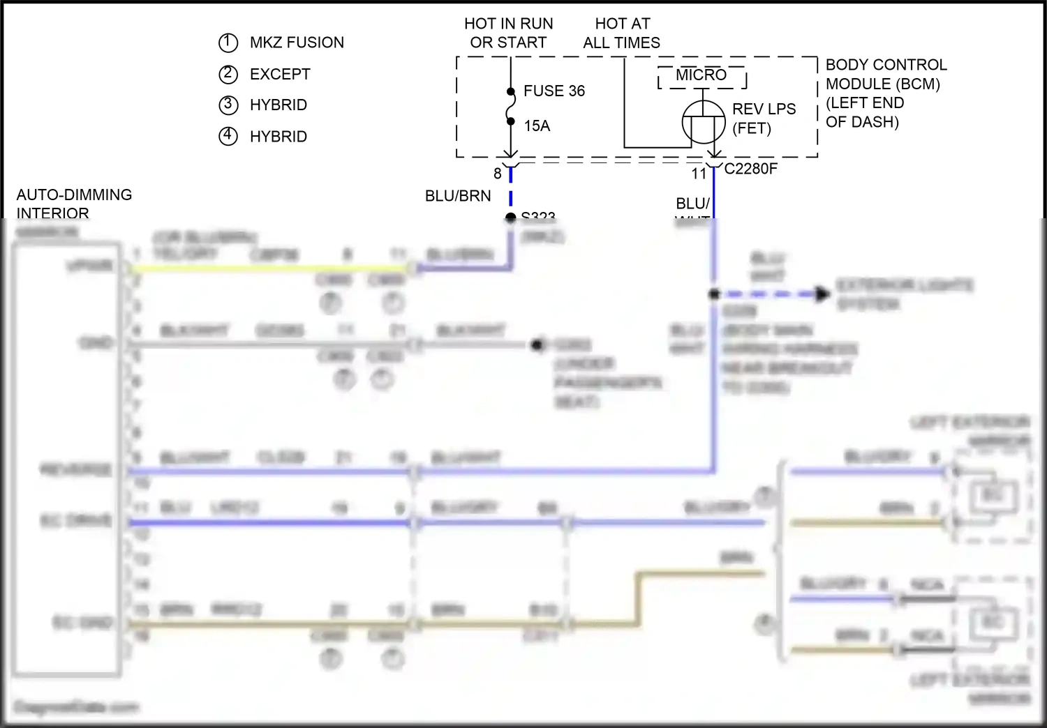 Ford Mondeo V facelift (2019-2023) micro - wiring diagram  (23 of 76)