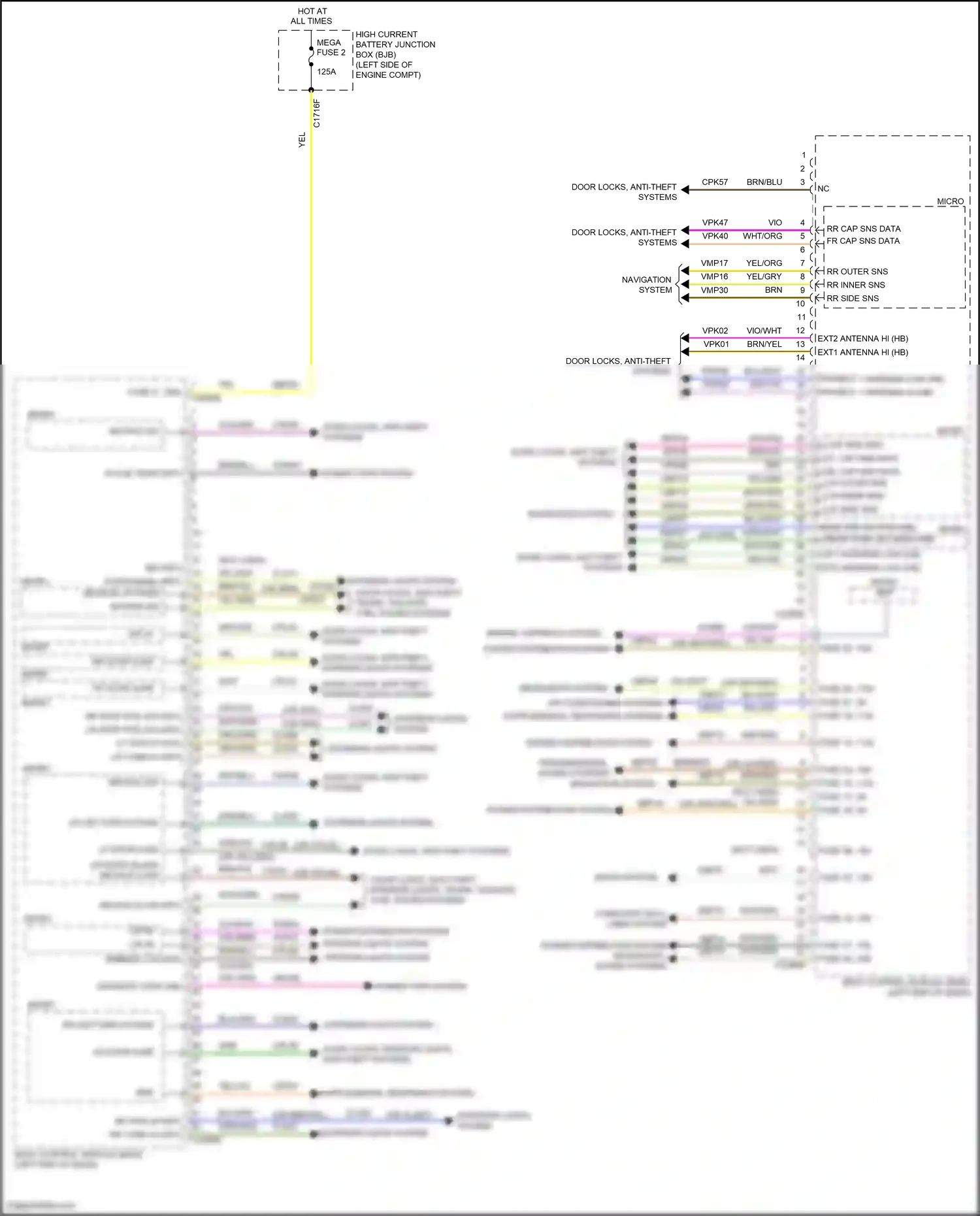 Ford Mondeo V facelift (2019-2023) micro - wiring diagram  (43 of 76)