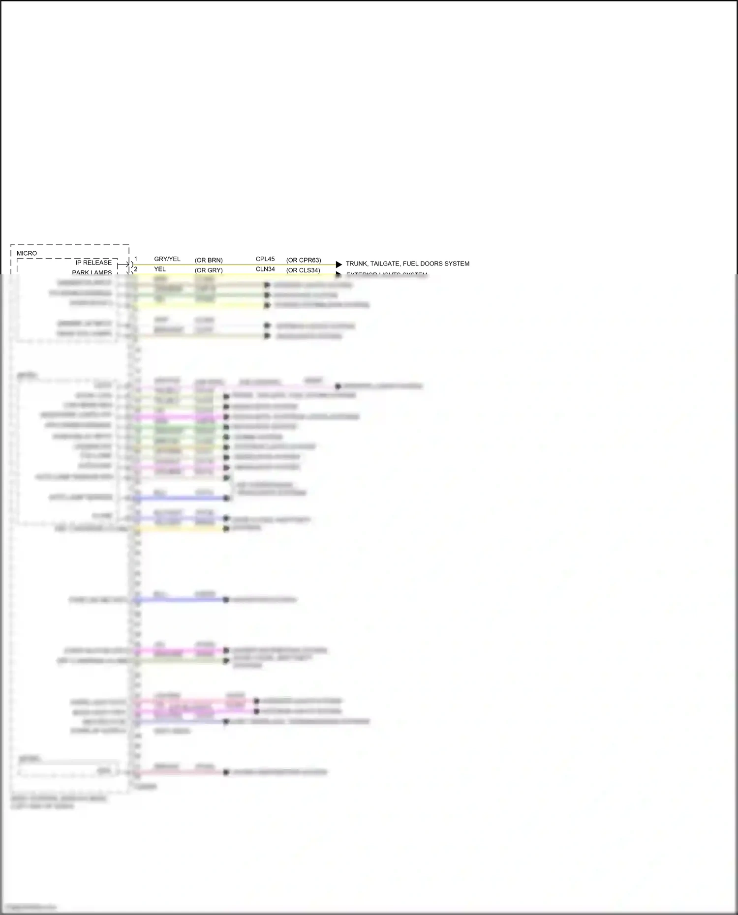 Ford Mondeo V facelift (2019-2023) navigation system wiring diagram  (3 of 10)