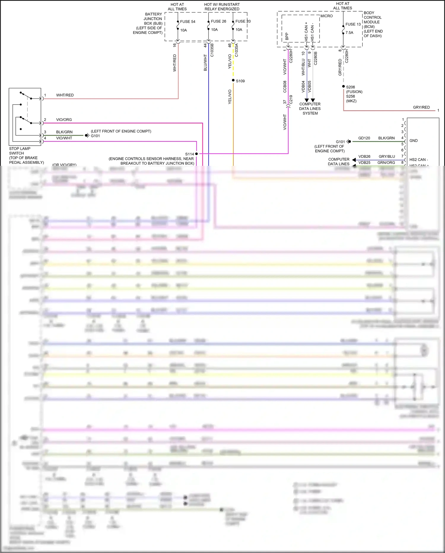 Ford Mondeo V facelift (2019-2023) oss + wiring diagram  (5 of 12)