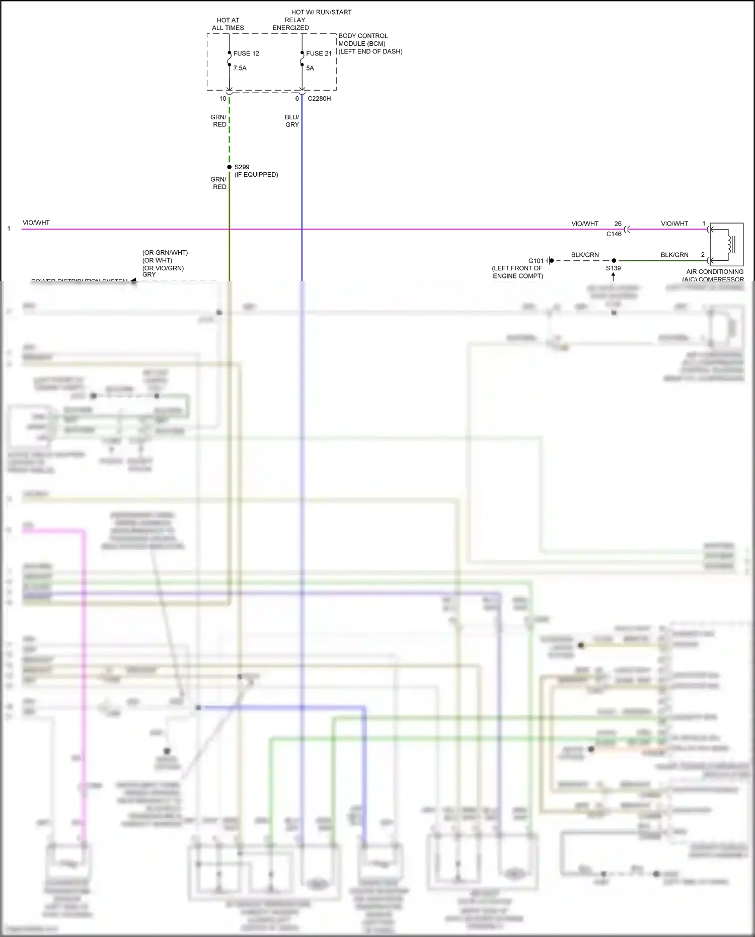 Ford Mondeo V facelift (2019-2023) start/stop enable/ wiring diagram  (1 of 3)
