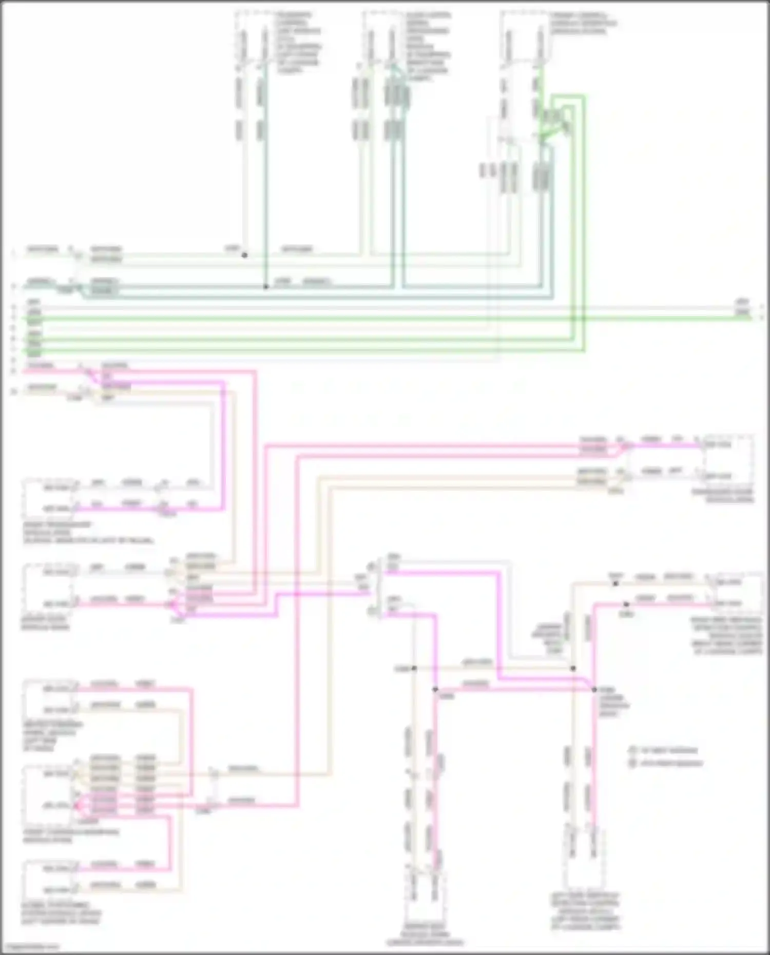 Mondeo Ford V (2014-2019): Computer data lines circuit, except hybrid (2 of 3)