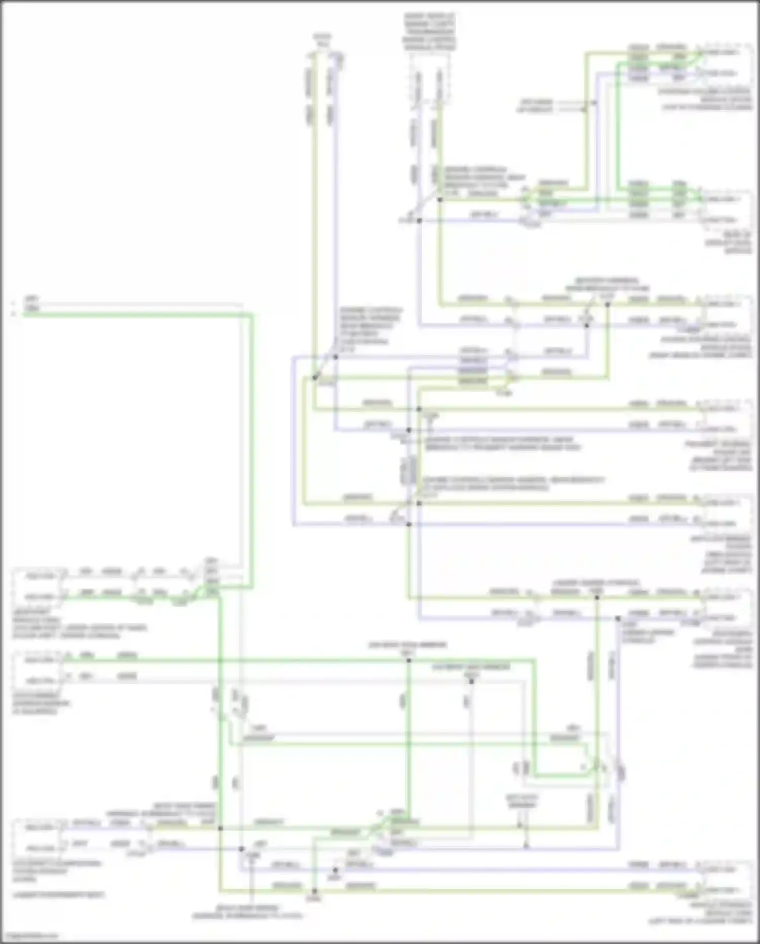Mondeo Ford V (2014-2019): Computer data lines circuit, except hybrid (3 of 3)