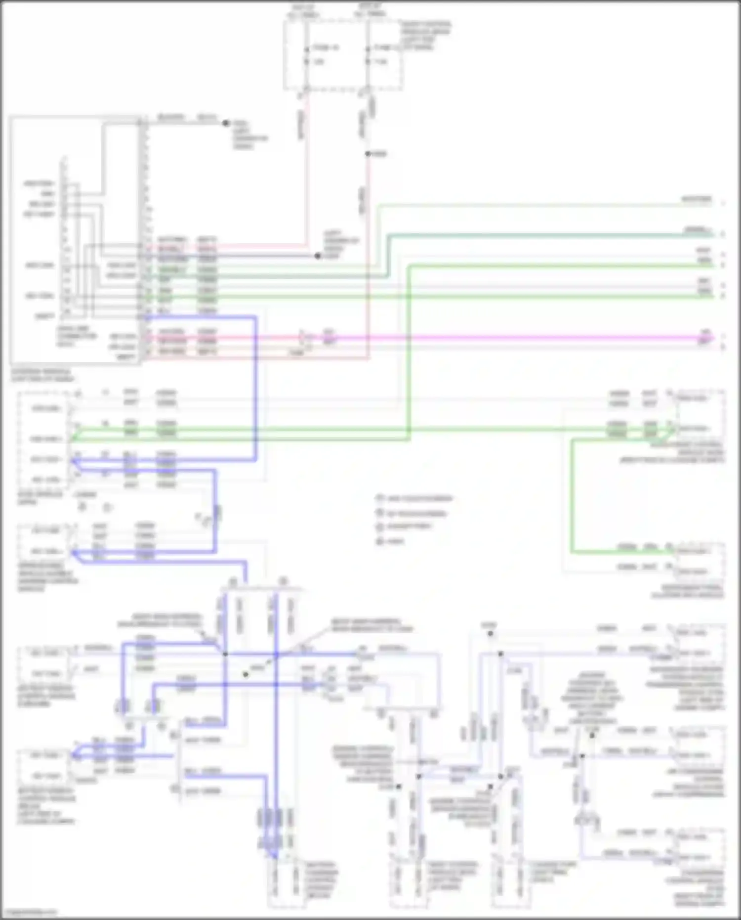Mondeo Ford V (2014-2019): Computer data lines circuit, hybrid (1 of 3)