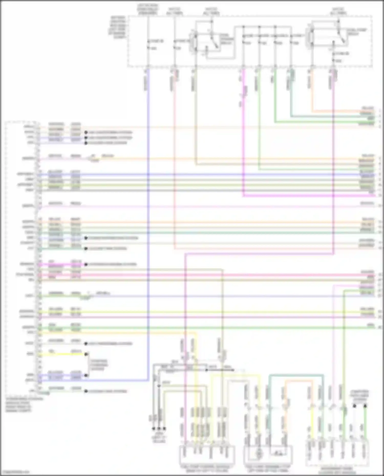 Mondeo Ford V (2014-2019): Wiring diagram engine performance 1.5l turbo (1 of 6)