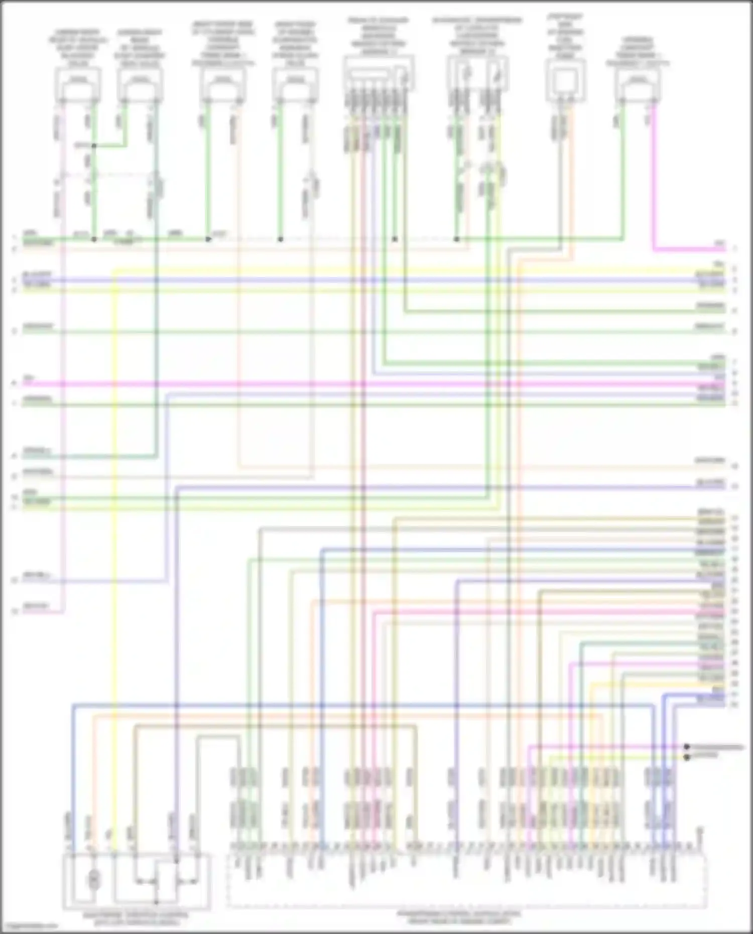 Mondeo Ford V (2014-2019): Wiring diagram engine performance 1.5l turbo (4 of 6)