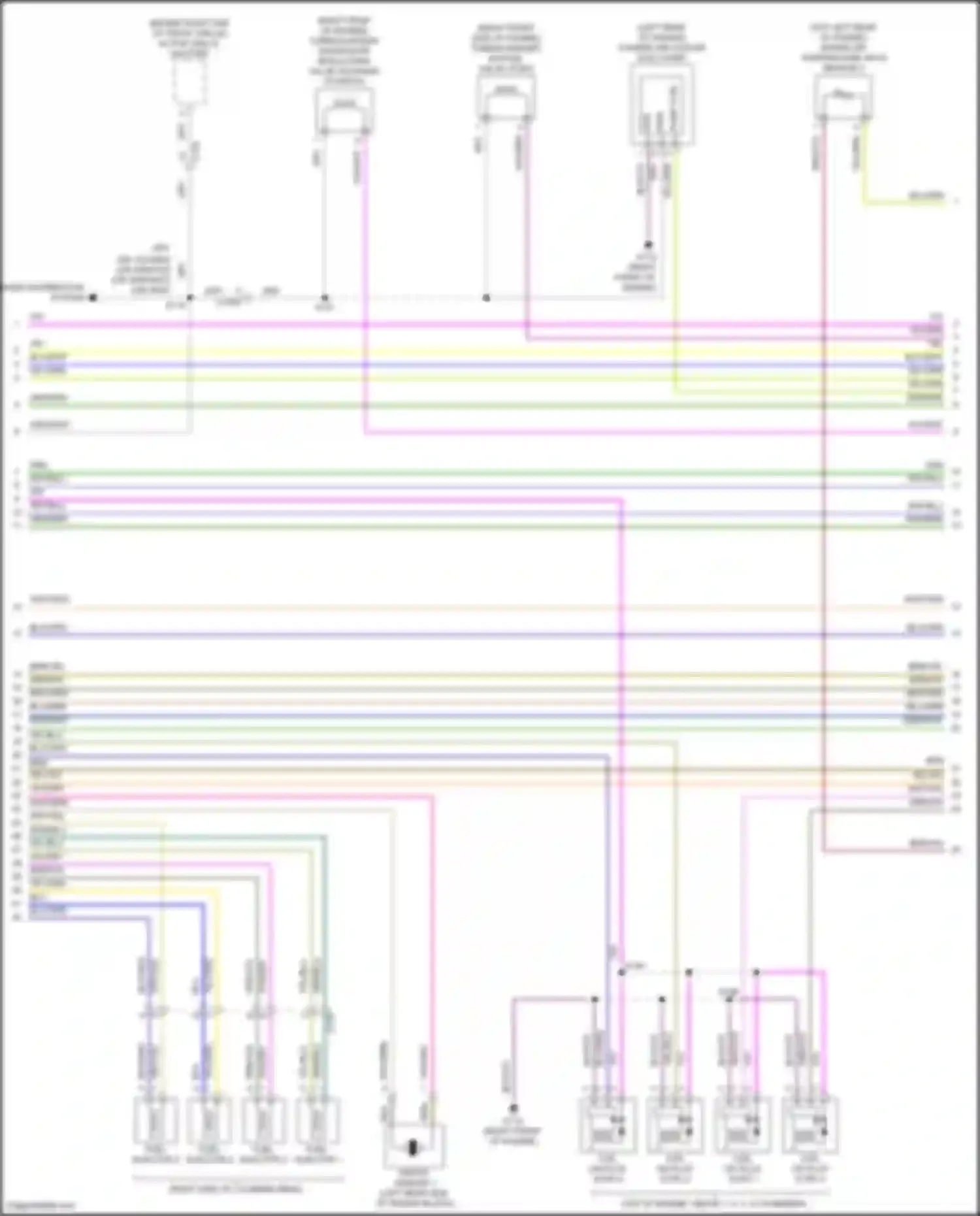 Mondeo Ford V (2014-2019): Wiring diagram engine performance 1.5l turbo (5 of 6)