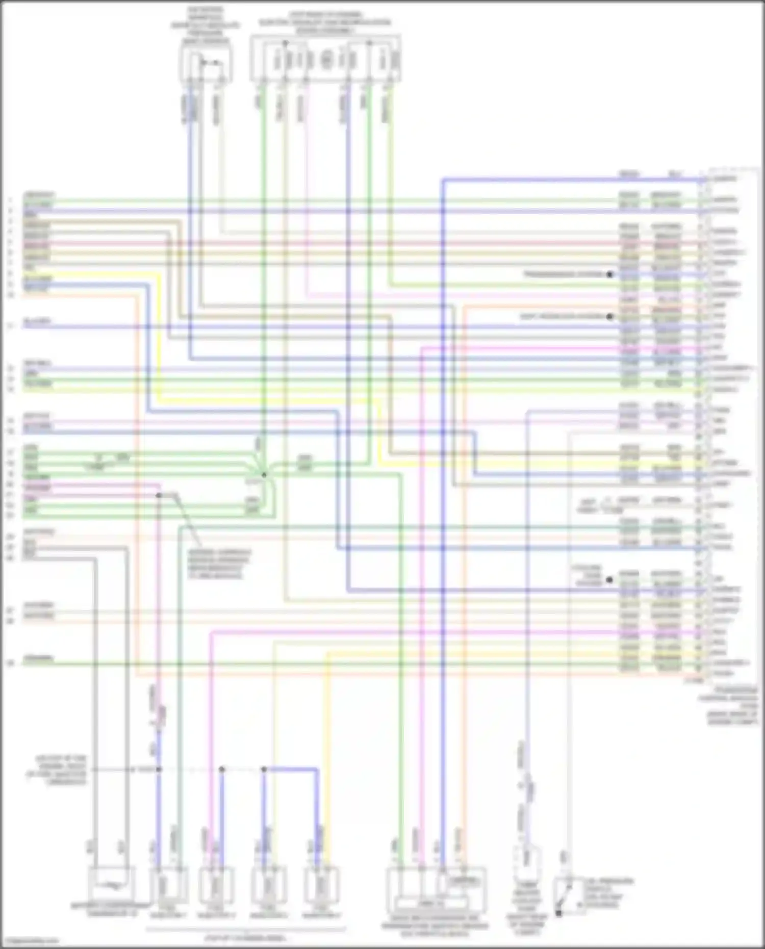Mondeo Ford V (2014-2019): Wiring diagram engine performance 2.0l hybrid (10 of 10)