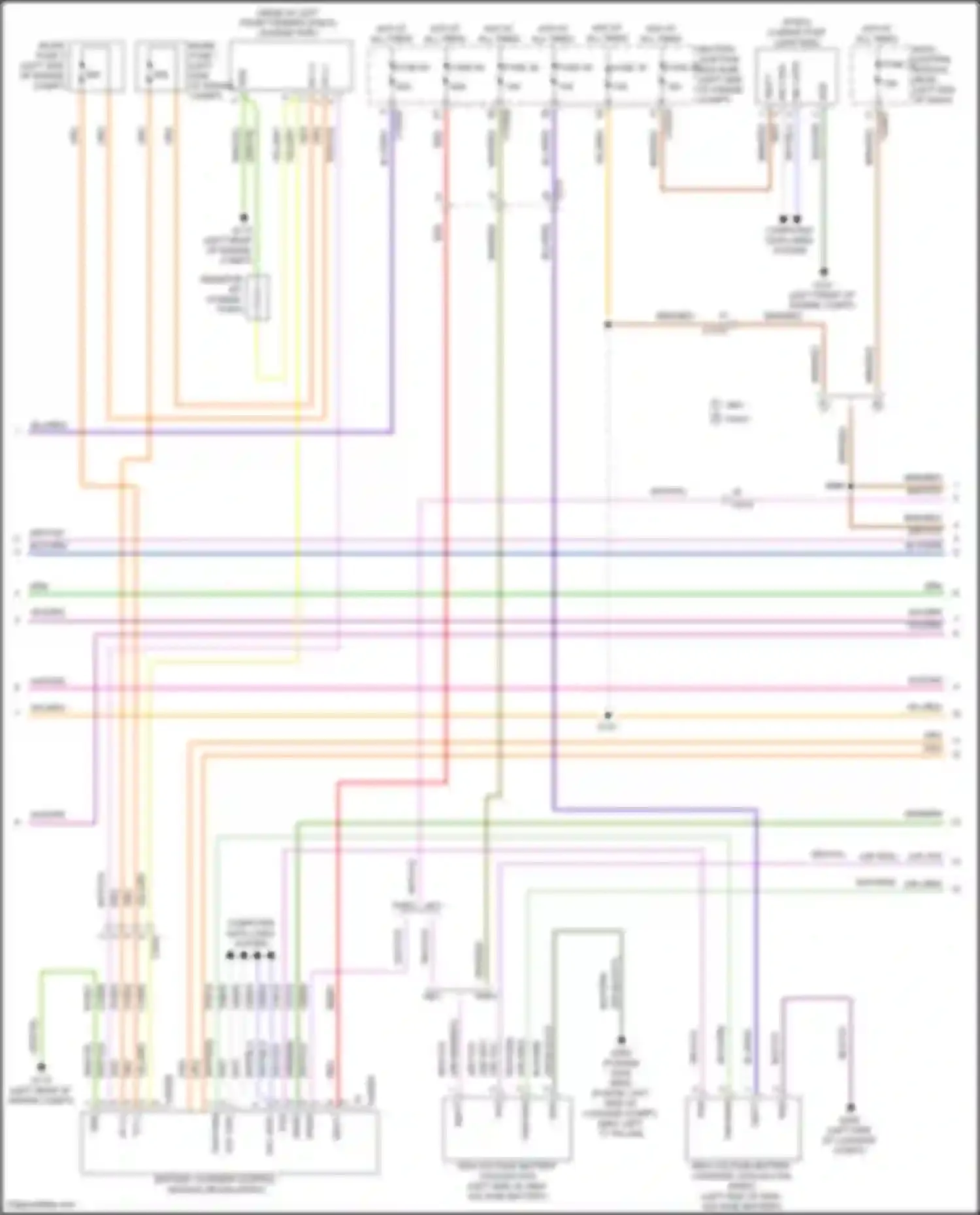 Mondeo Ford V (2014-2019): Wiring diagram engine performance 2.0l hybrid (4 of 10)