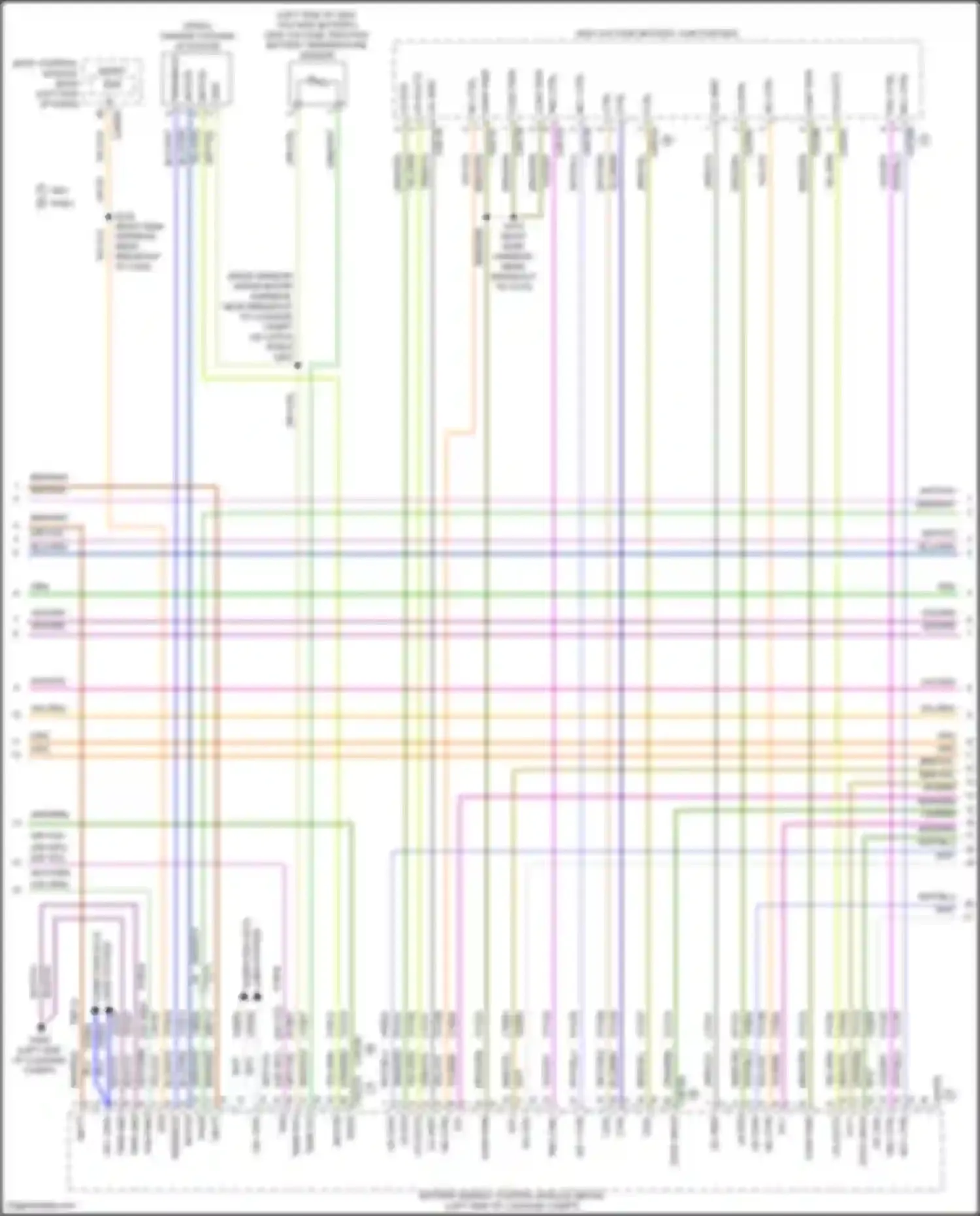 Mondeo Ford V (2014-2019): Wiring diagram engine performance 2.0l hybrid (5 of 10)
