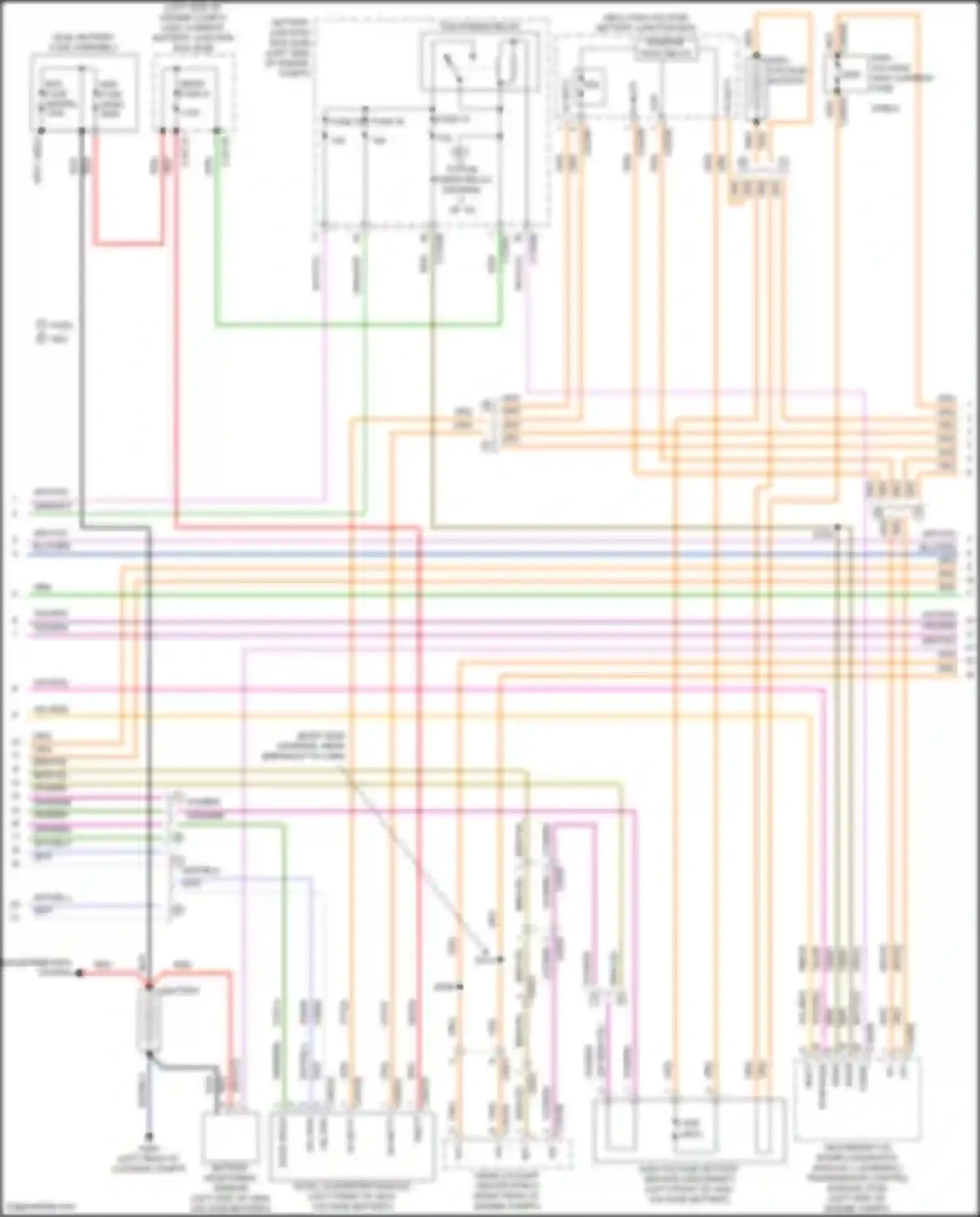 Mondeo Ford V (2014-2019): Wiring diagram engine performance 2.0l hybrid (6 of 10)