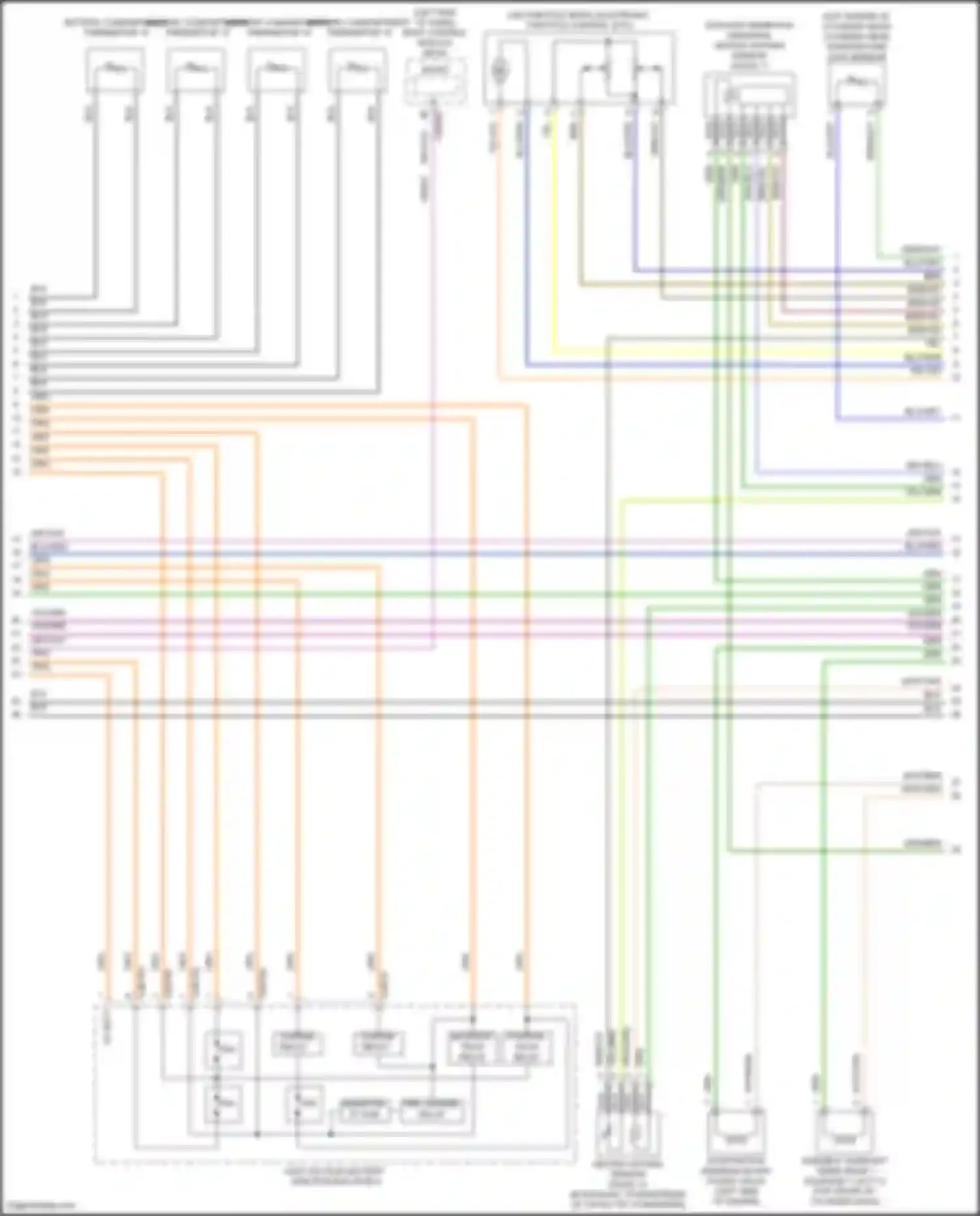 Mondeo Ford V (2014-2019): Wiring diagram engine performance 2.0l hybrid (9 of 10)