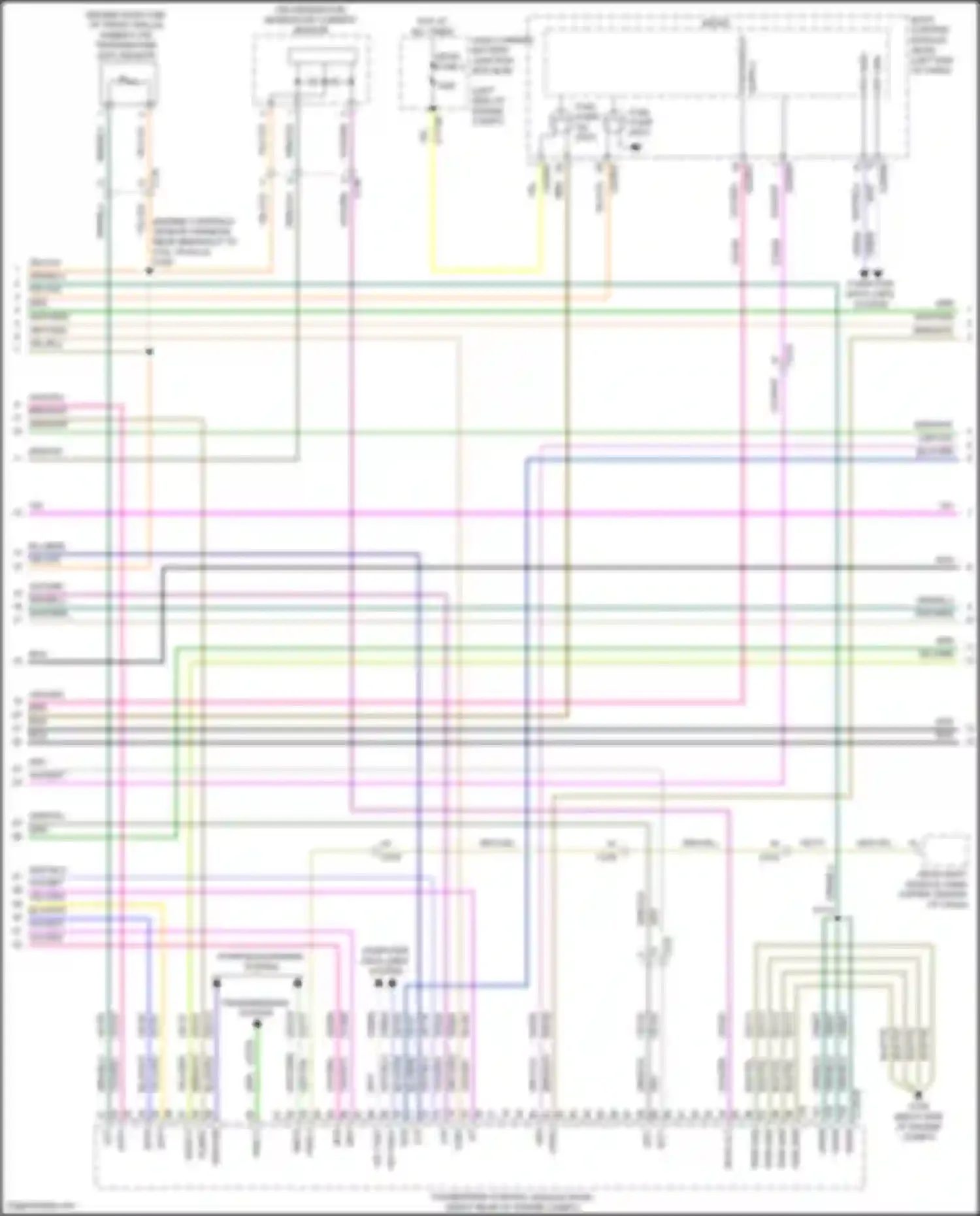 Mondeo Ford V (2014-2019): Wiring diagram engine performance 2.0l turbo (3 of 6)