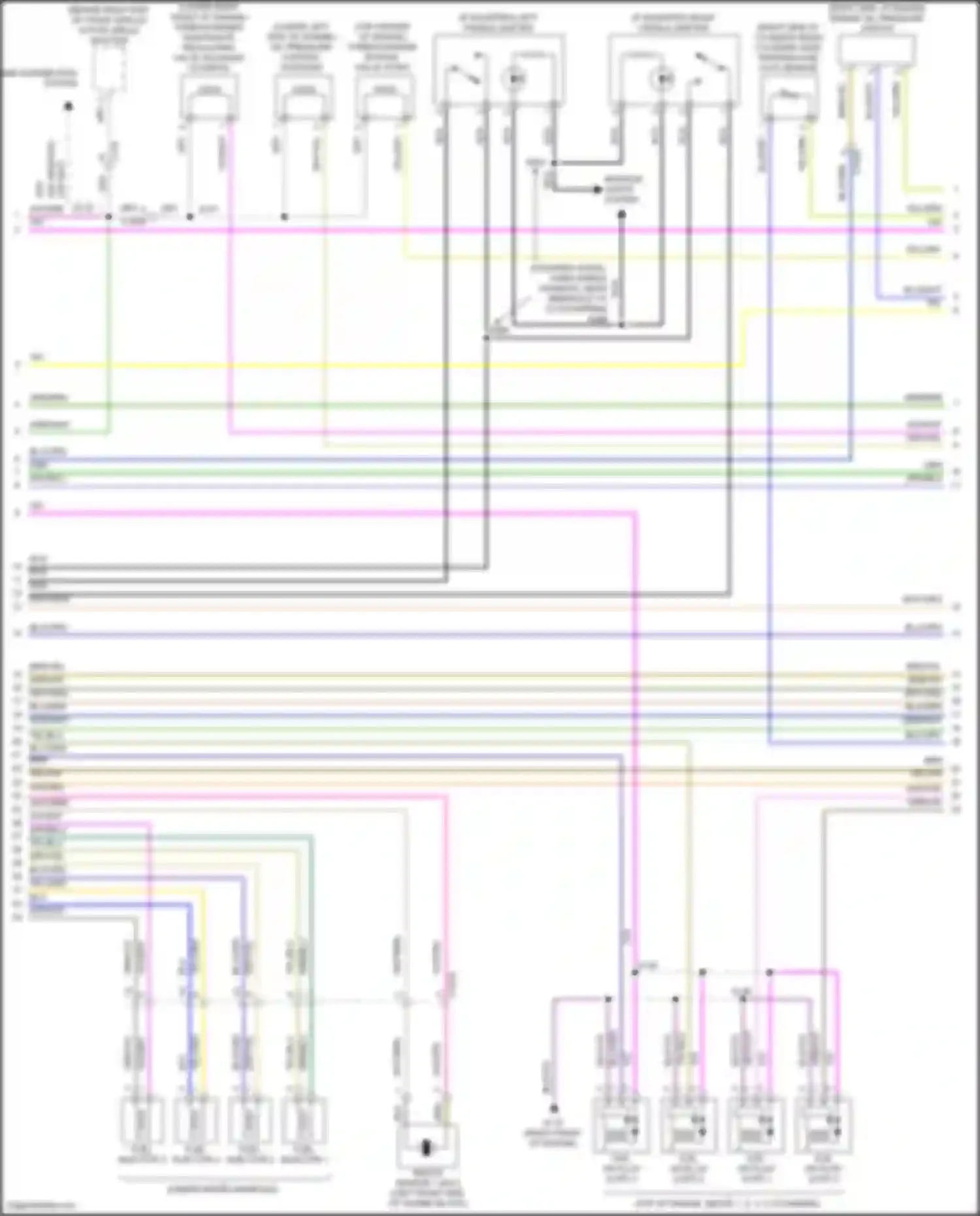 Mondeo Ford V (2014-2019): Wiring diagram engine performance 2.0l turbo (5 of 6)