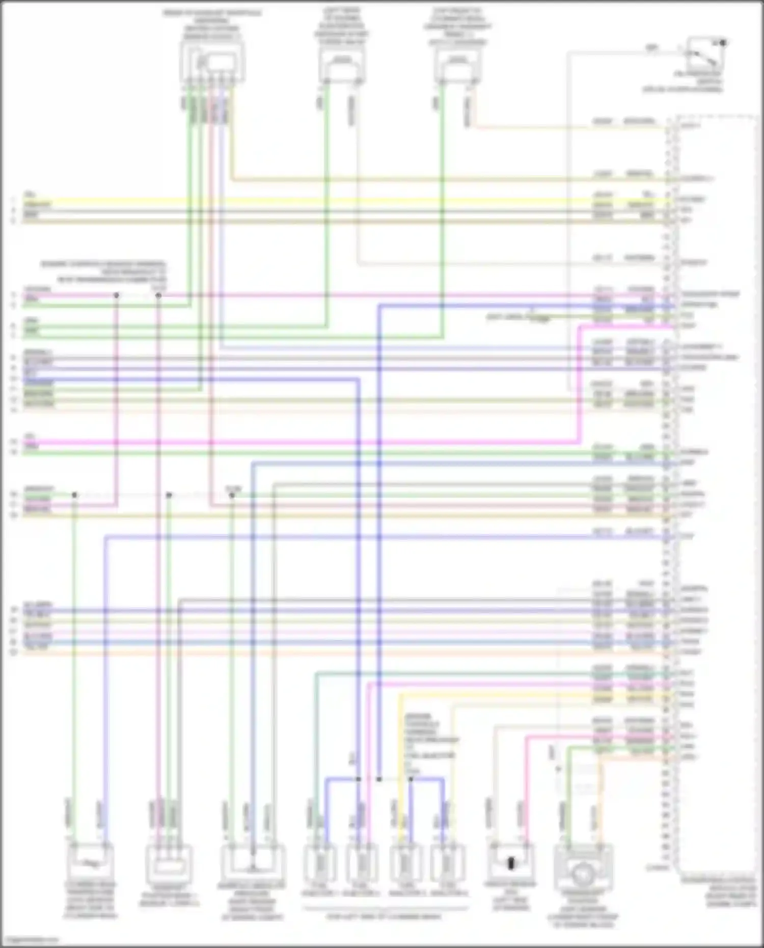 Mondeo Ford V (2014-2019): Wiring diagram engine performance 2.5l (6 of 6)