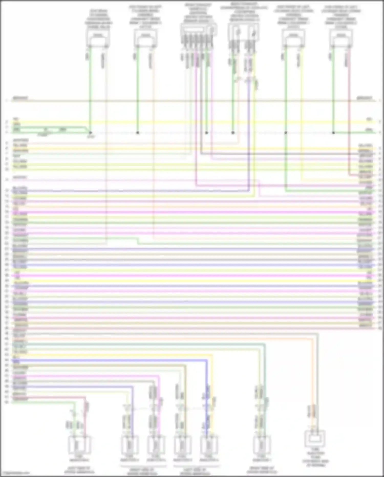 Mondeo Ford V (2014-2019): Wiring diagram engine performance 2.7l turbo (7 of 9)