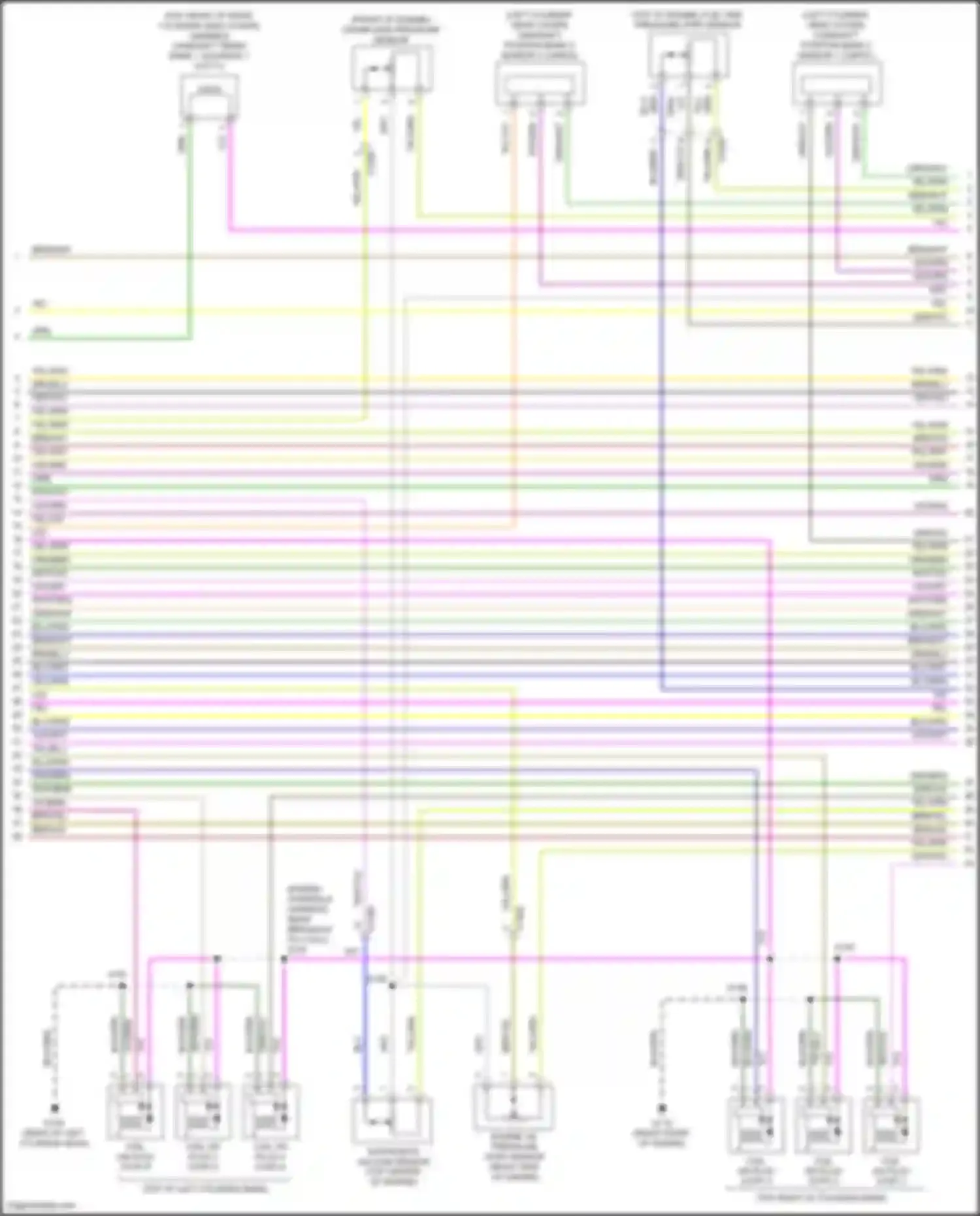 Mondeo Ford V (2014-2019): Wiring diagram engine performance 2.7l turbo (8 of 9)