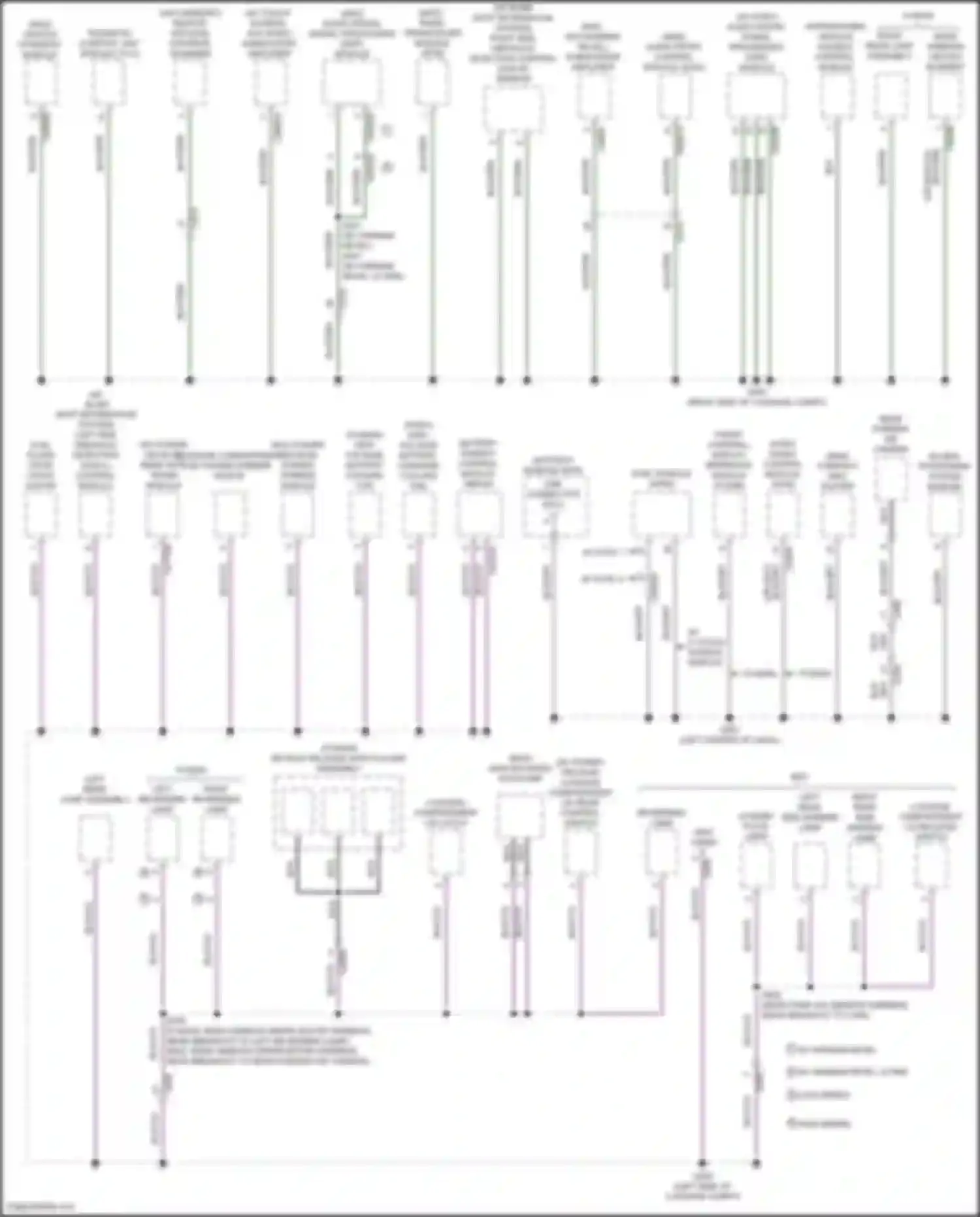 Mondeo Ford V (2014-2019): Ground distribution circuit, hybrid (4 of 5)