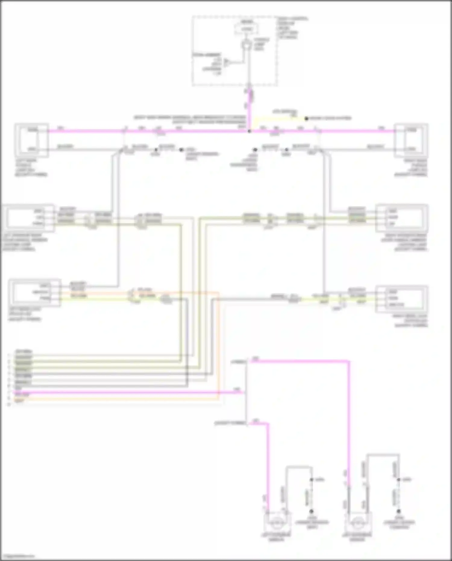 Mondeo Ford V (2014-2019): Courtesy lamps circuit (4 of 4)