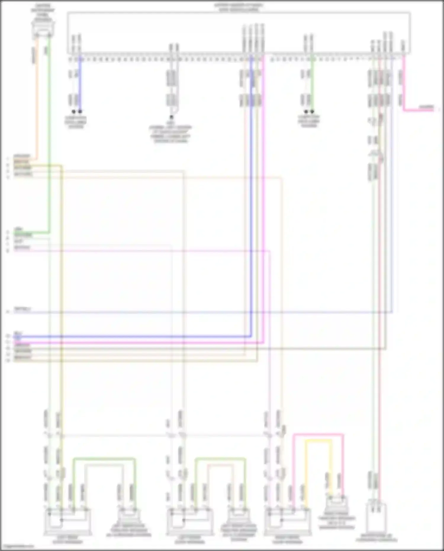 Mondeo Ford V (2014-2019): Navigation circuit, w/o sony & touch screen (2 of 3)