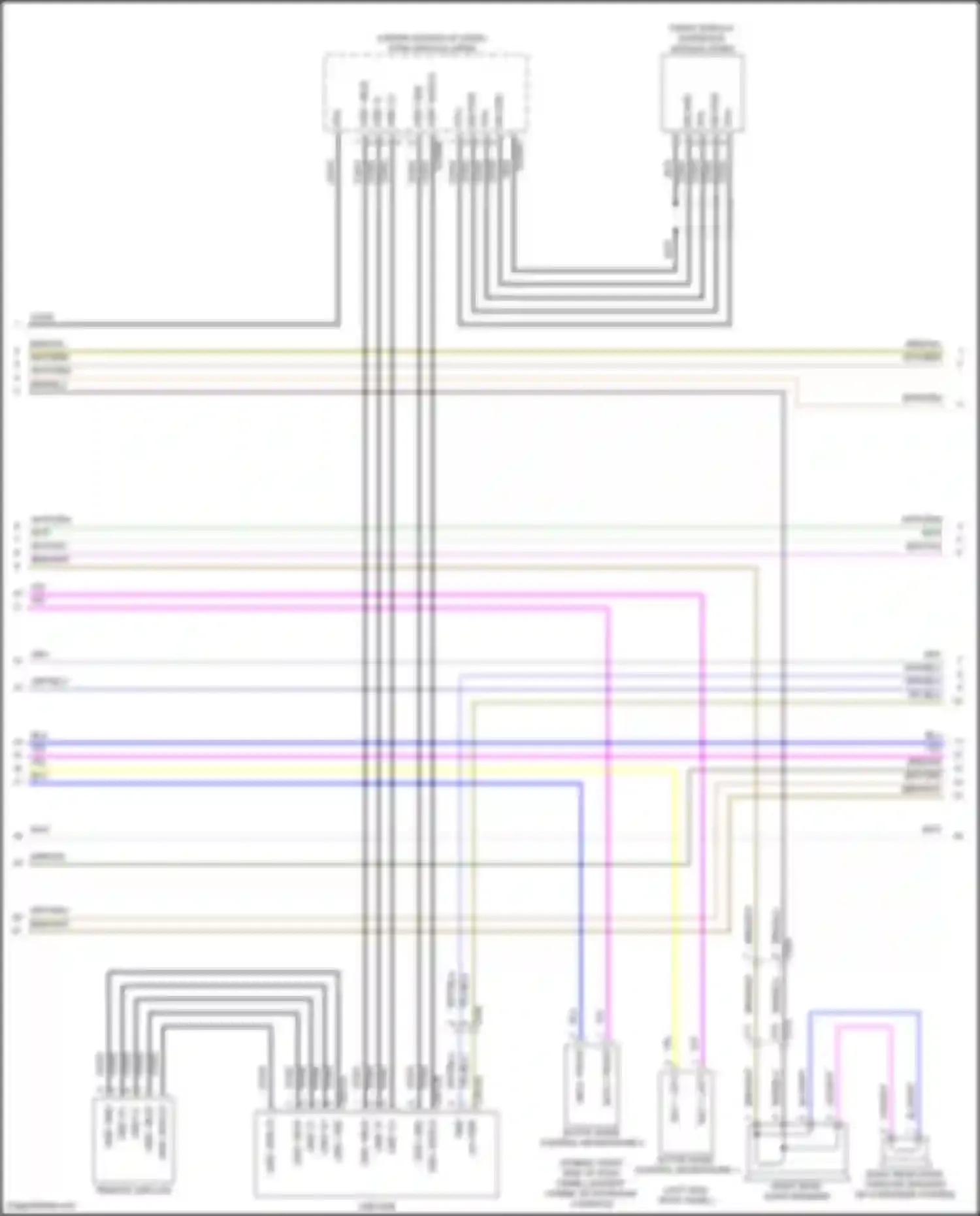 Mondeo Ford V (2014-2019): Navigation circuit, w/o sony w/ touch screen (2 of 4)