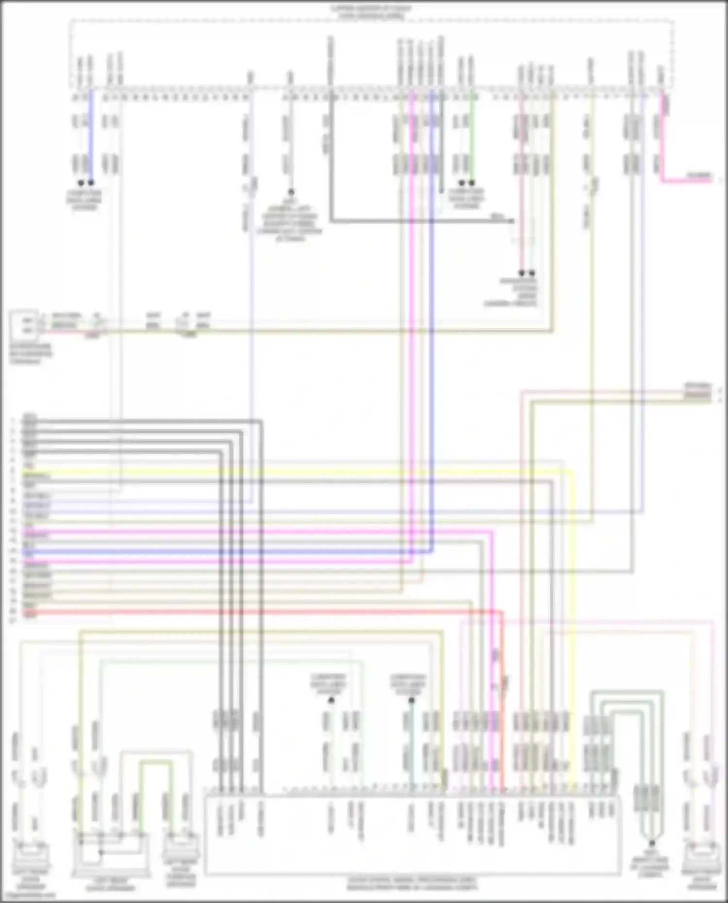 Mondeo Ford V (2014-2019): Navigation circuit, w/ sony (3 of 4)
