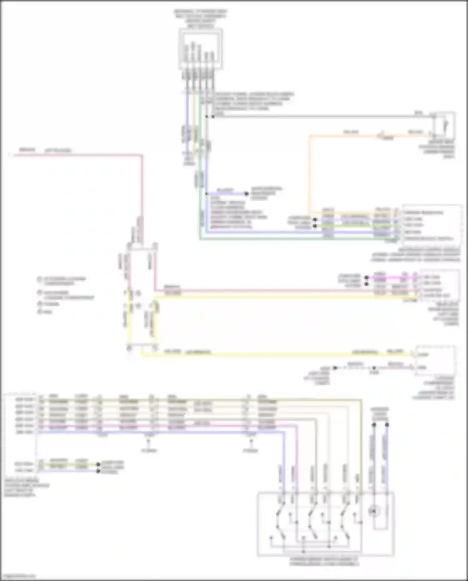 Mondeo Ford V (2014-2019): Chime circuit (2 of 2)