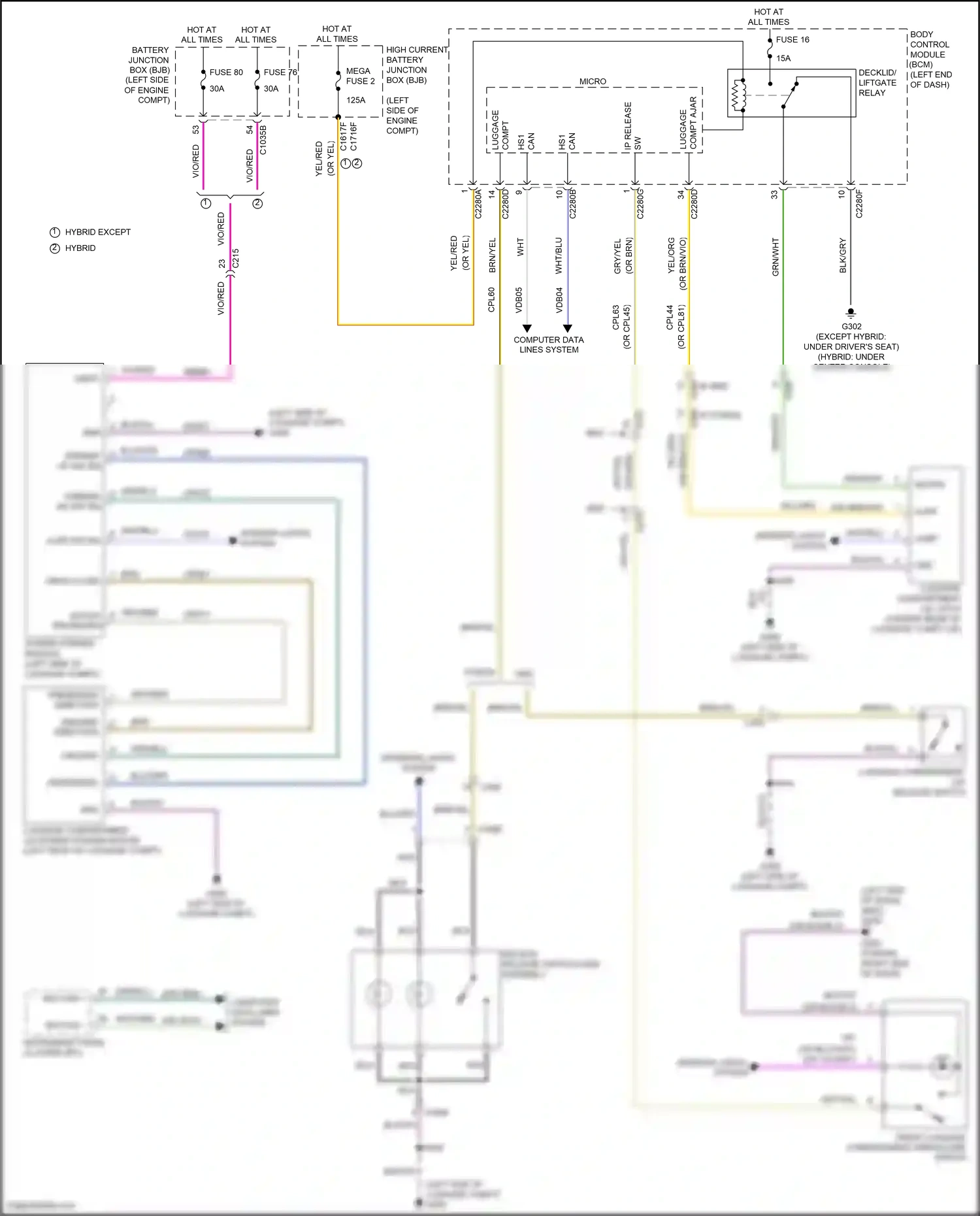 Ford Mondeo V (2014-2019) blk wiring diagram  (60 of 78)