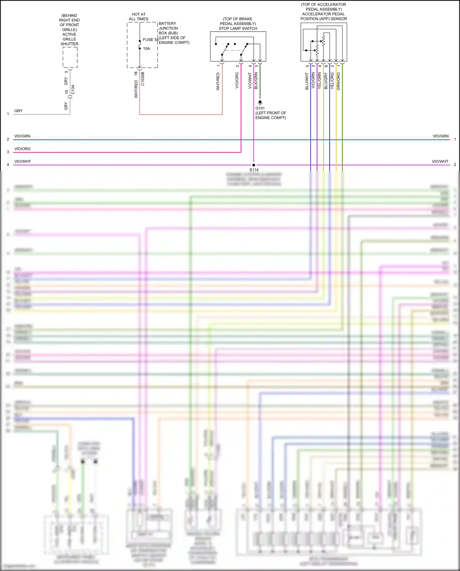 Ford Mondeo V (2014-2019) blu wiring diagram  (108 of 122)