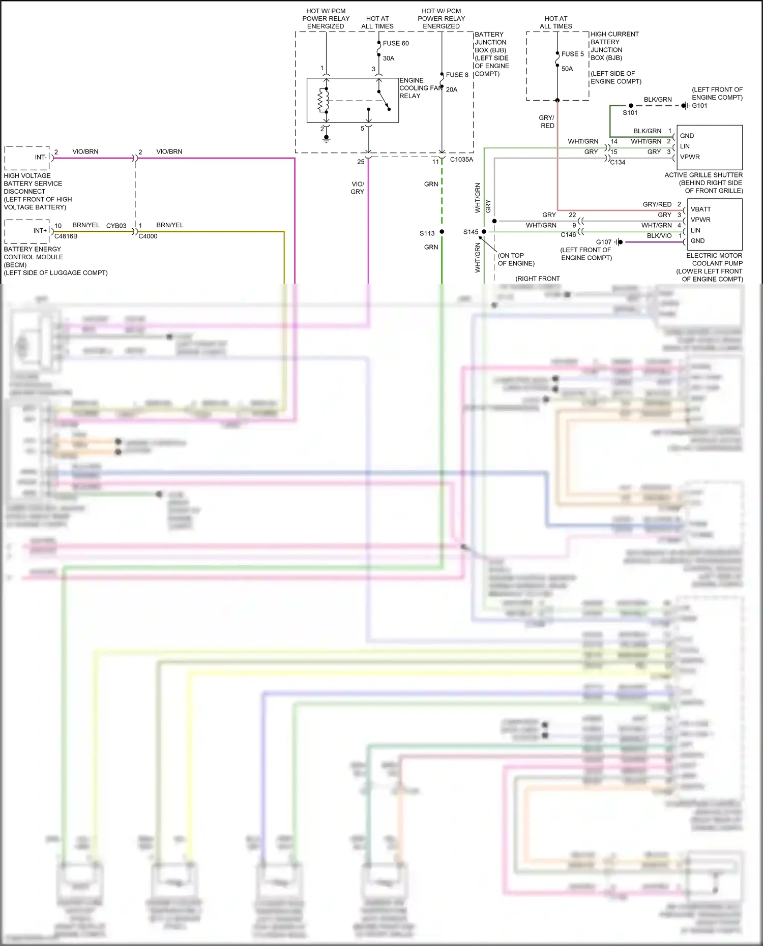 Ford Mondeo V (2014-2019) blu wiring diagram  (66 of 122)