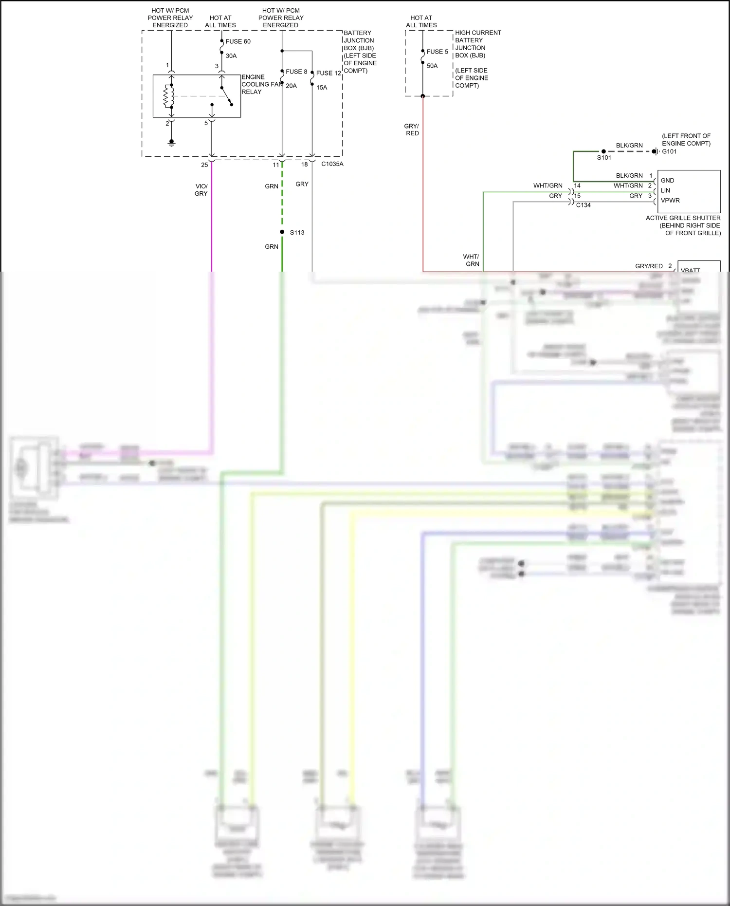 Ford Mondeo V (2014-2019) blu wiring diagram  (72 of 122)