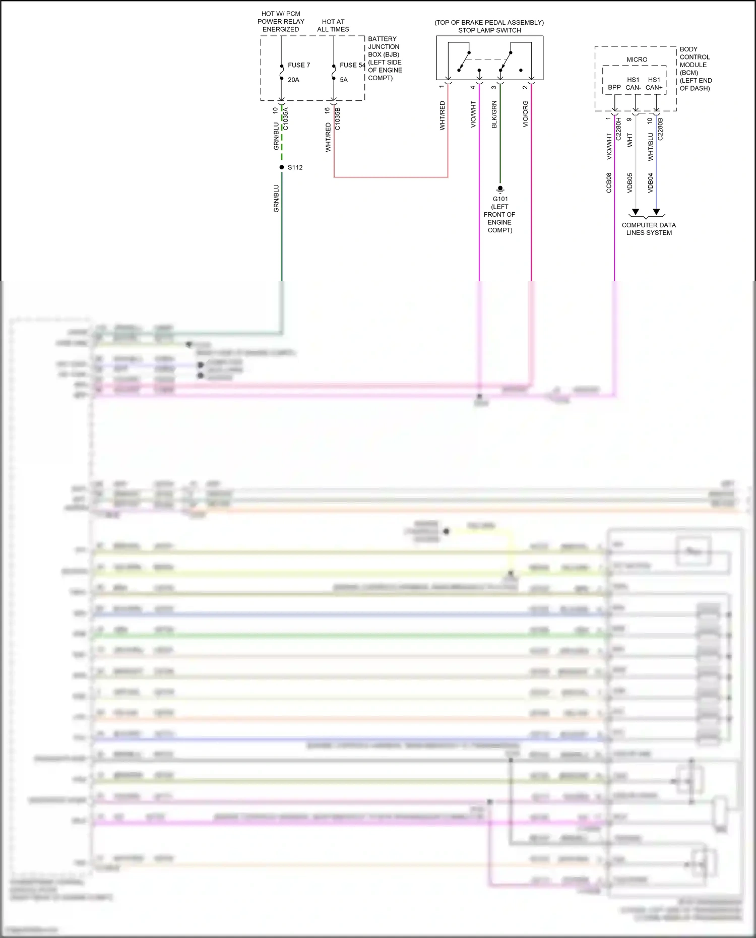 Ford Mondeo V (2014-2019) blu/gry wiring diagram  (41 of 69)