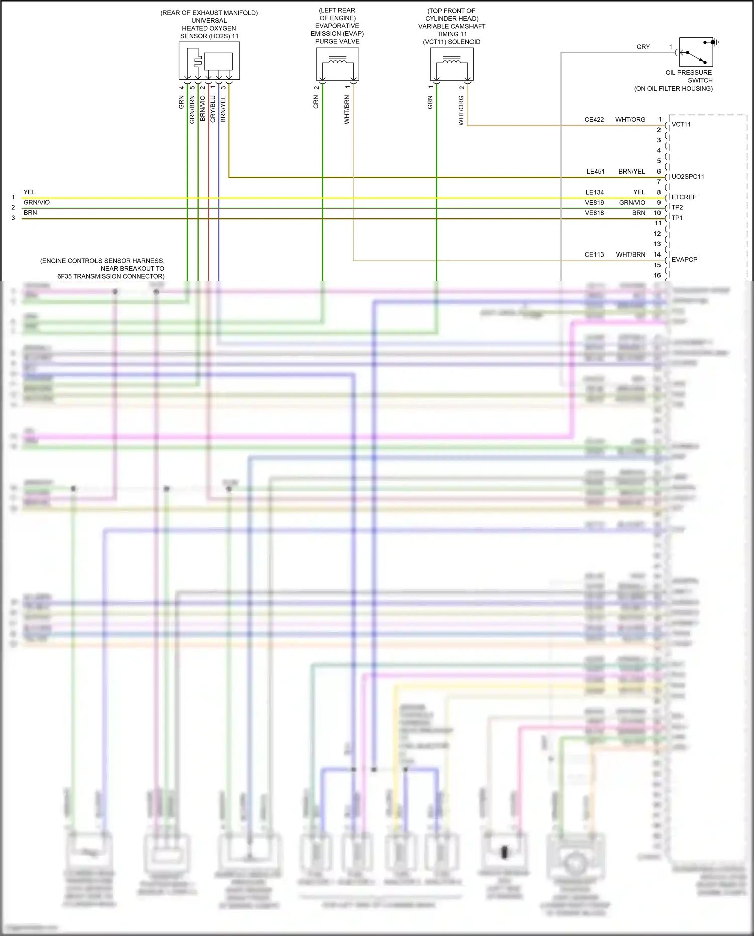 Ford Mondeo V (2014-2019) blu/gry wiring diagram  (62 of 69)
