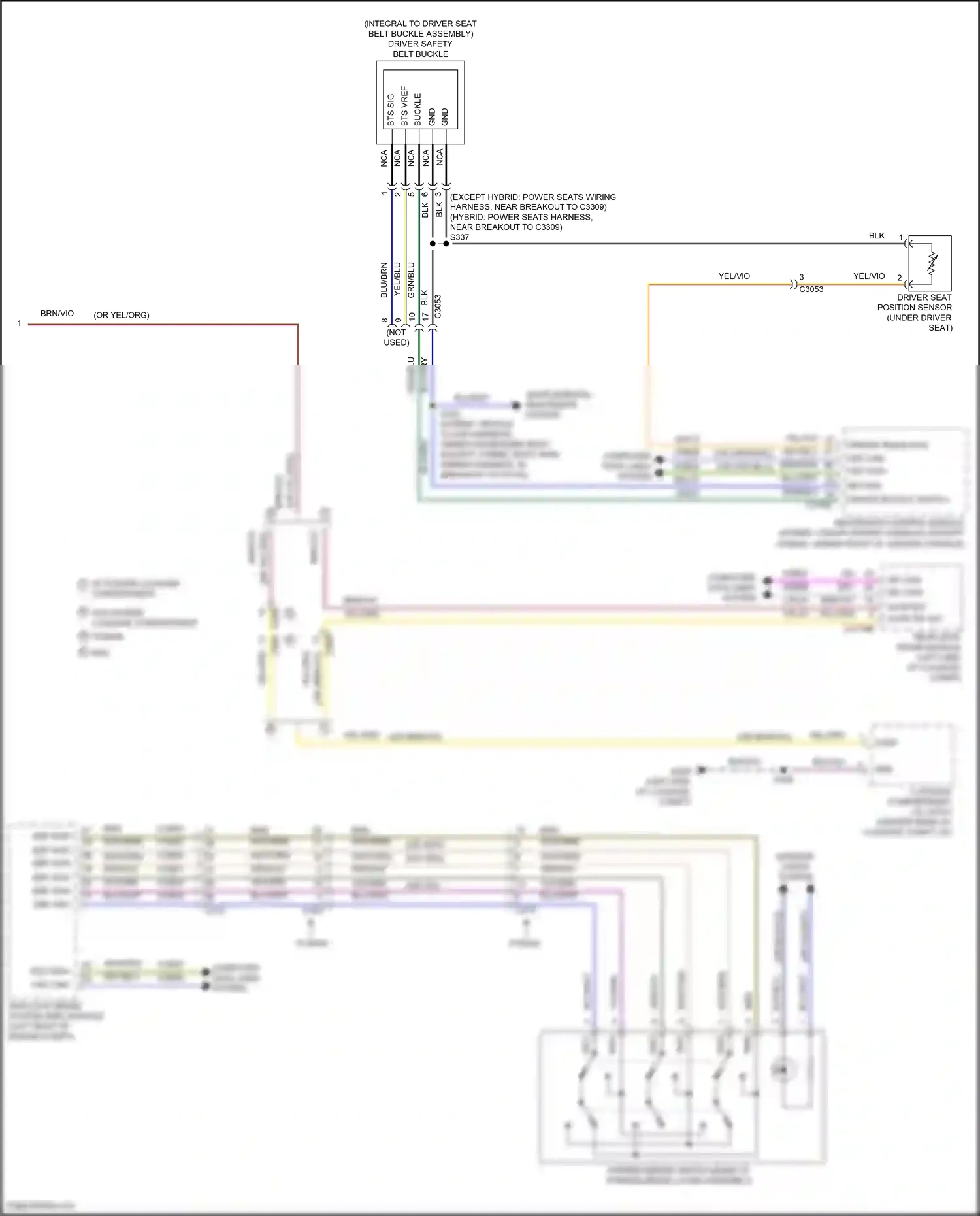 Ford Mondeo V (2014-2019) bts vref wiring diagram  (1 of 3)