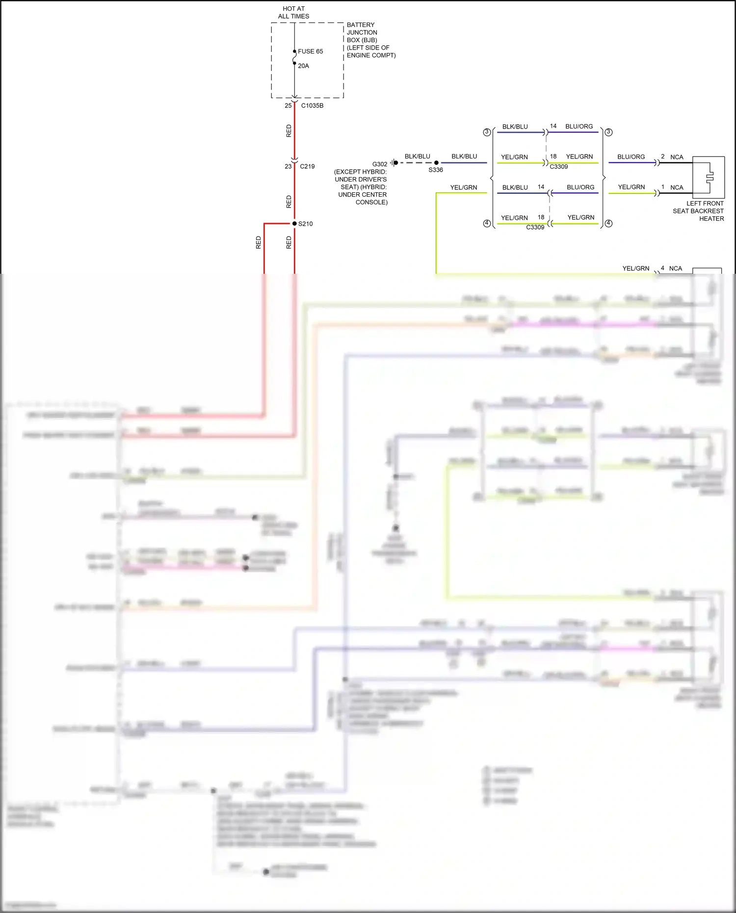 Ford Mondeo V (2014-2019) computer data lines system wiring diagram  (37 of 144)
