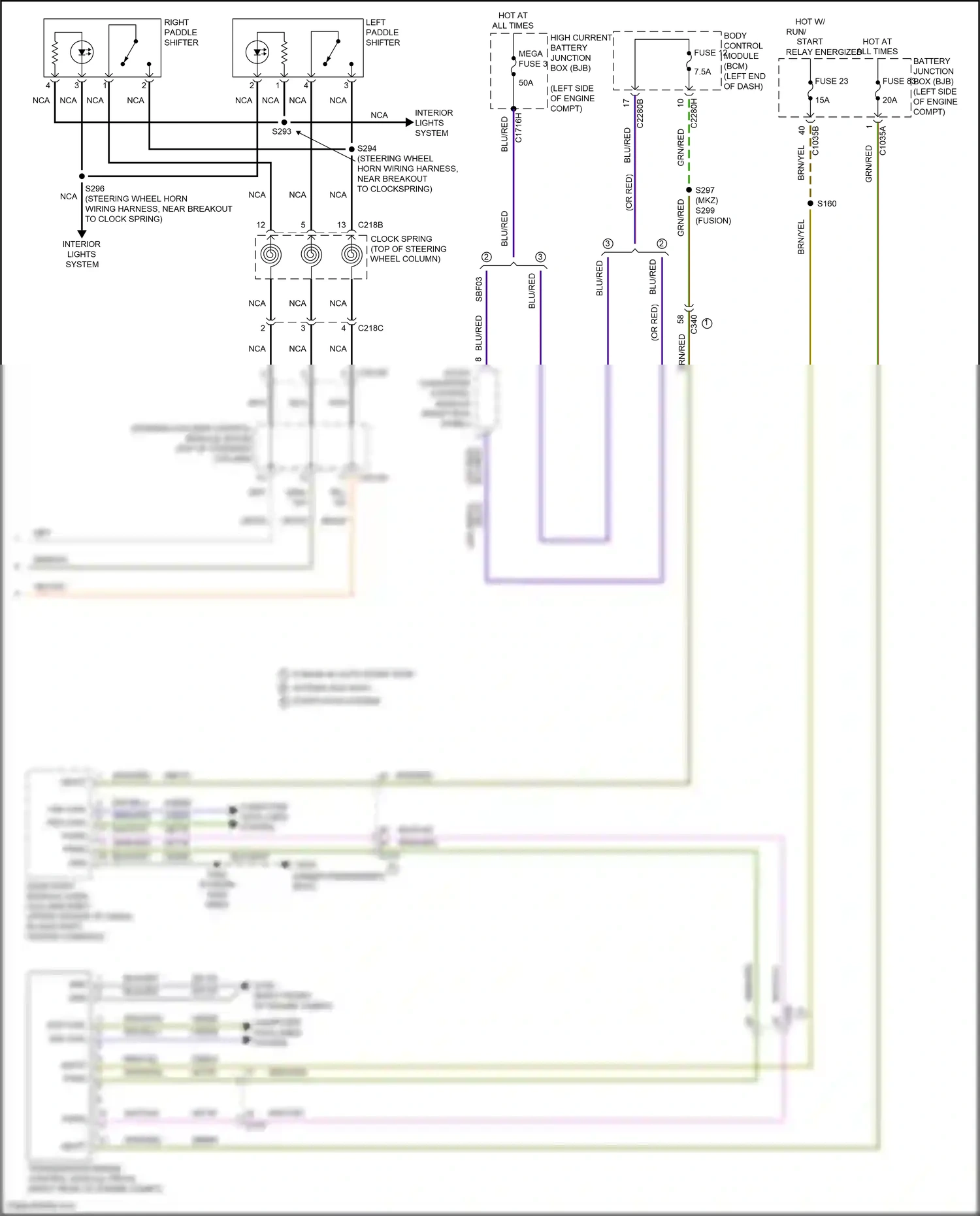 Ford Mondeo V (2014-2019) grn wiring diagram  (124 of 168)
