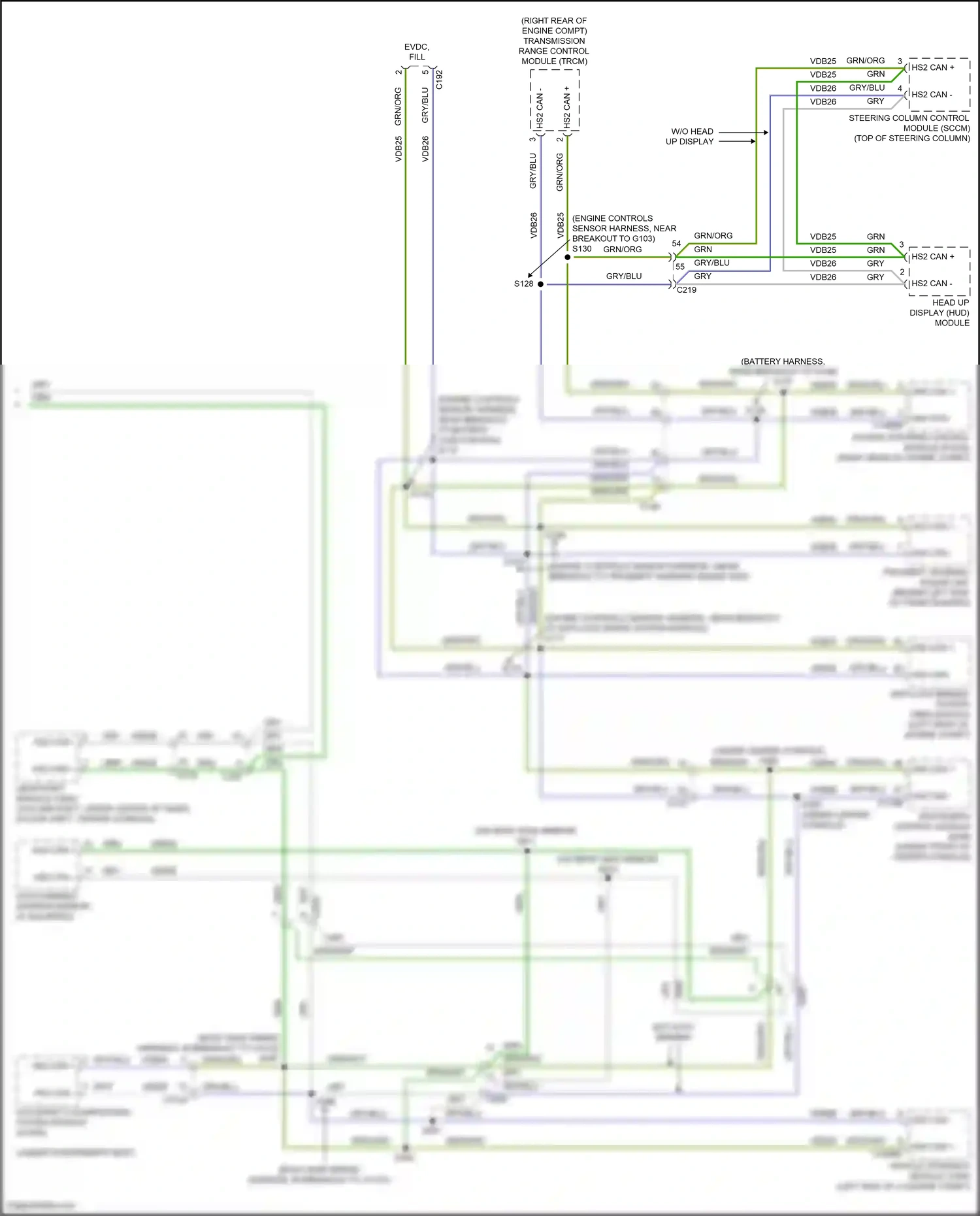Ford Mondeo V (2014-2019) grn wiring diagram  (42 of 168)