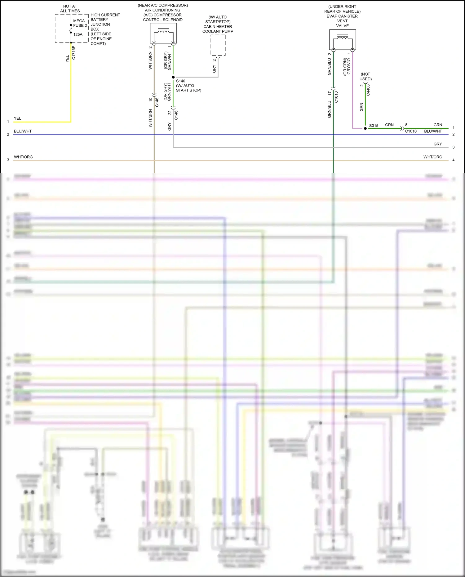 Ford Mondeo V (2014-2019) grn wiring diagram  (161 of 168)